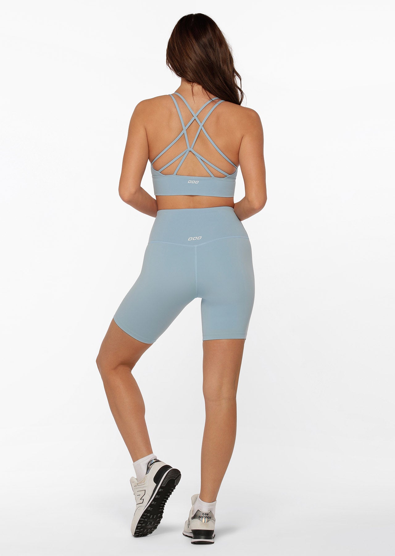 Lorna Jane LJ Long Line Sports Bra - Voyage Blue