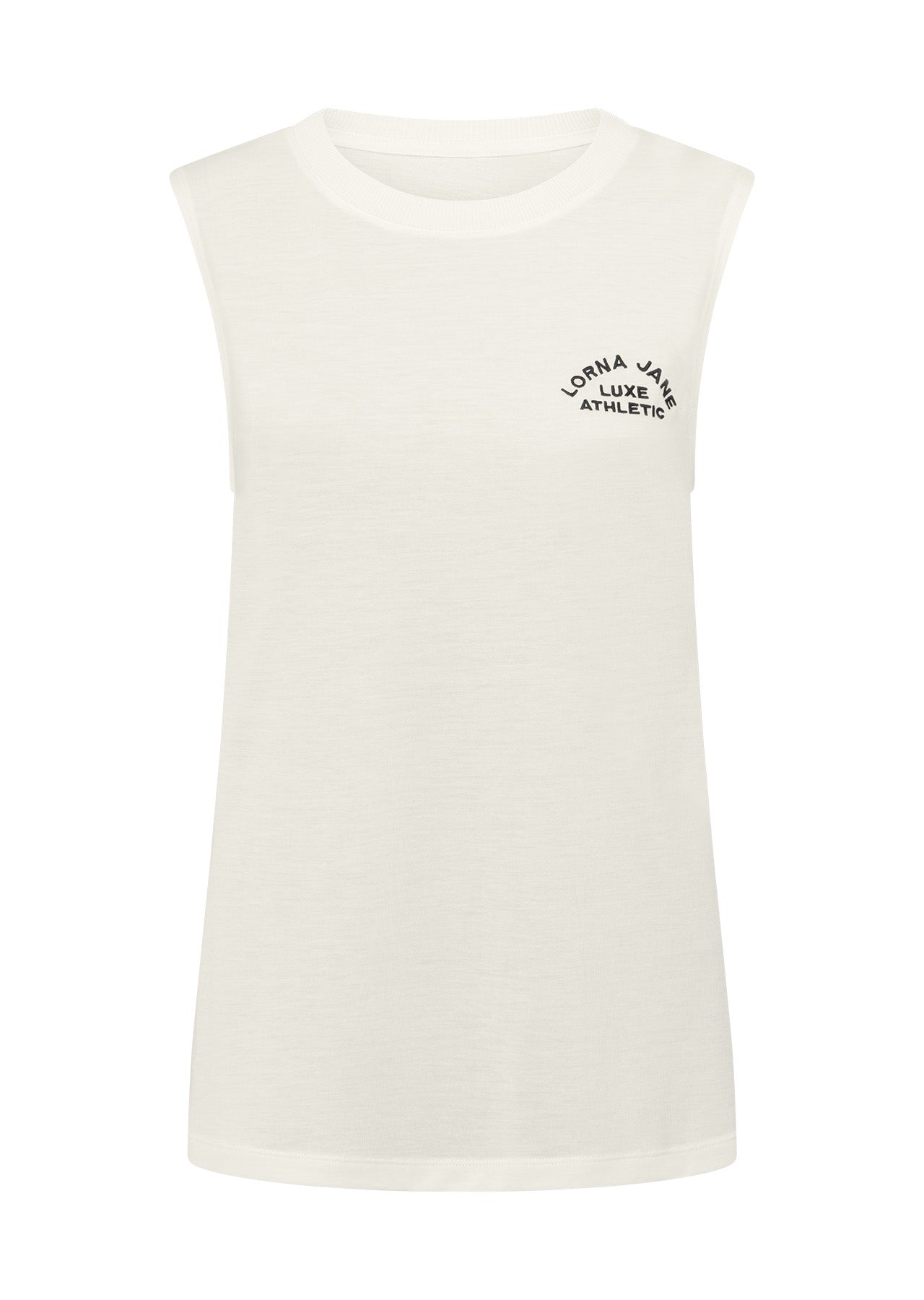 Lorna Jane Lotus Muscle Tank - Cream