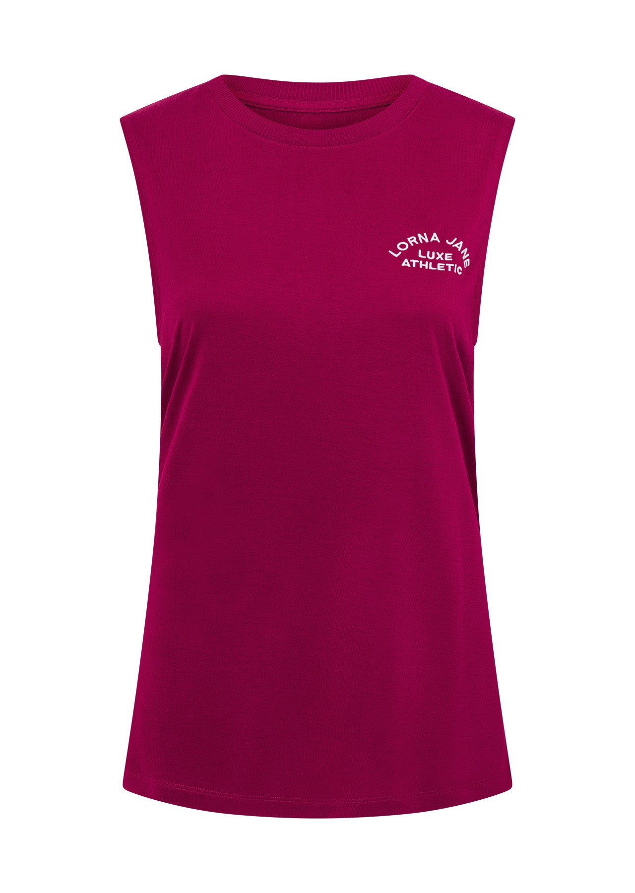 Lorna Jane Lotus Muscle Tank - Persian Rose