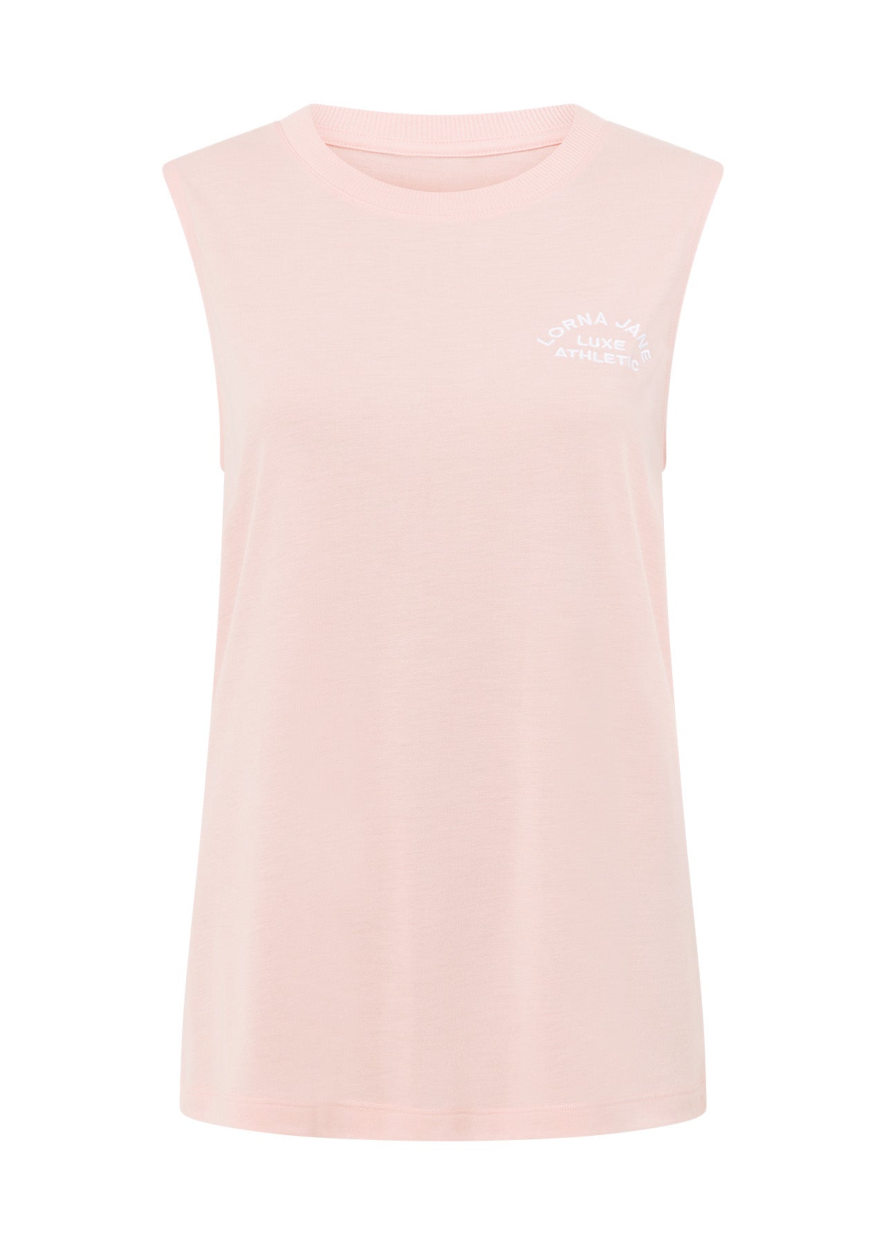 Lorna Jane Lotus Muscle Tank - Sunkissed Peach