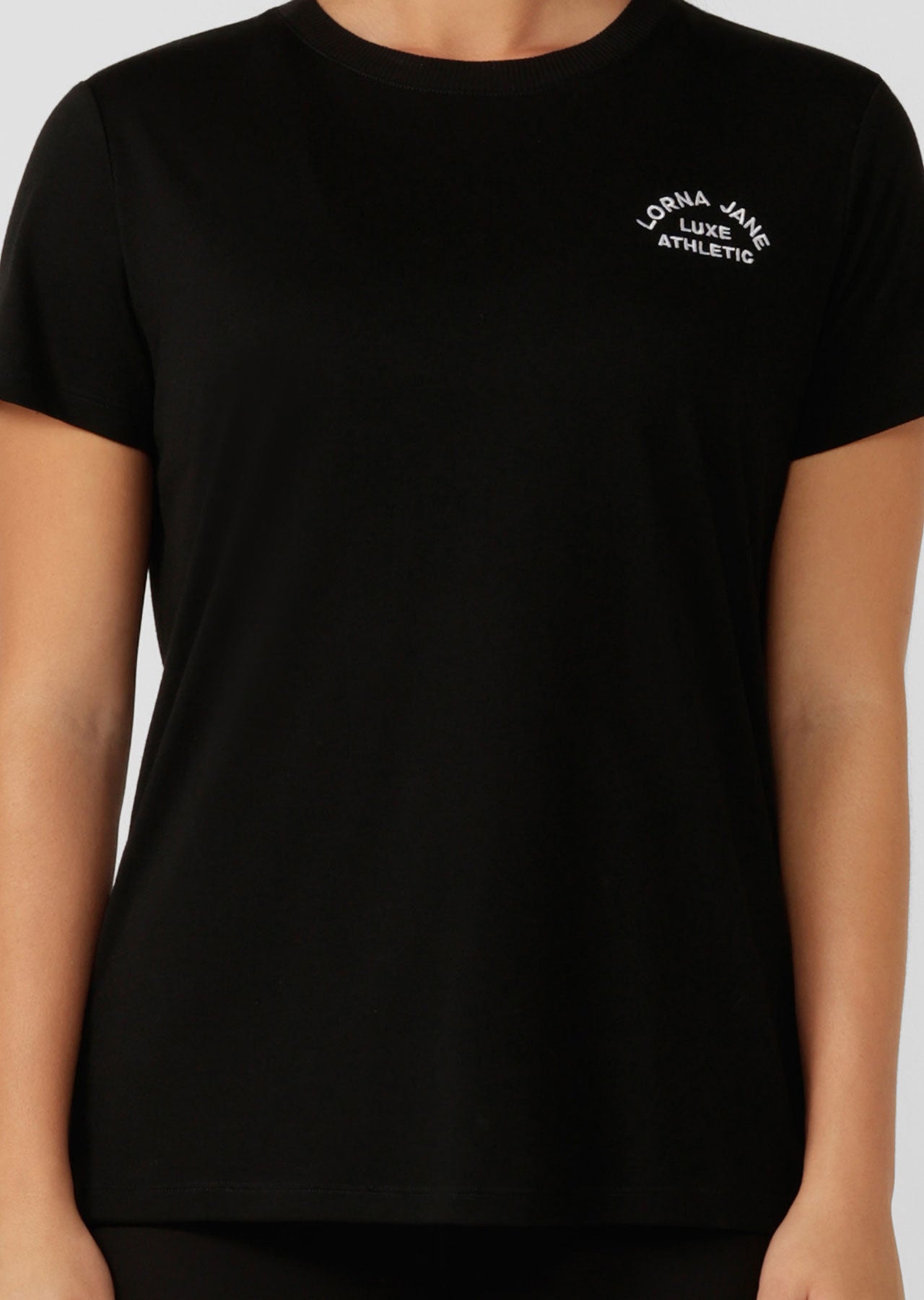 Lorna Jane Lotus T-Shirt - Black