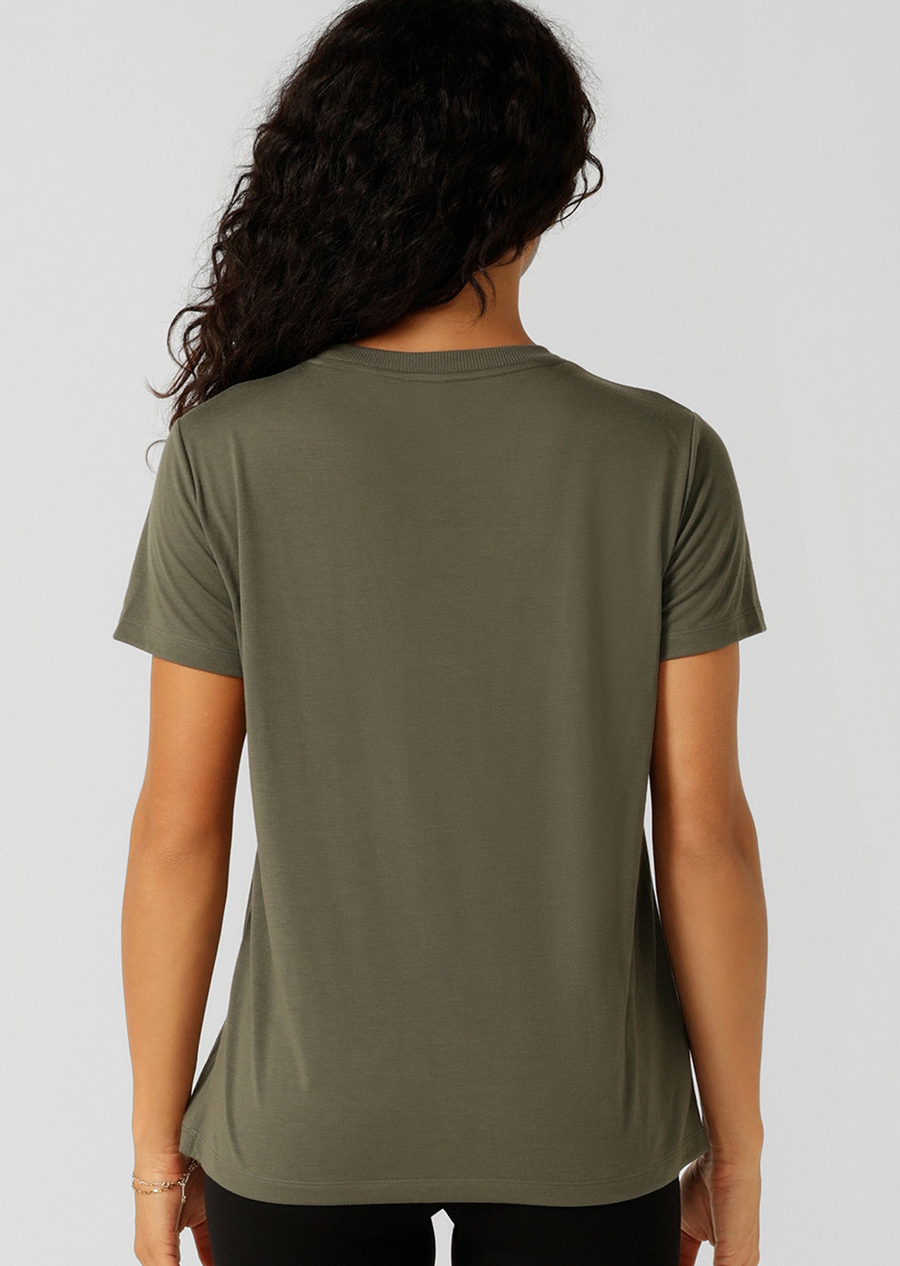 Lorna Jane Lotus T-Shirt - Agave Green