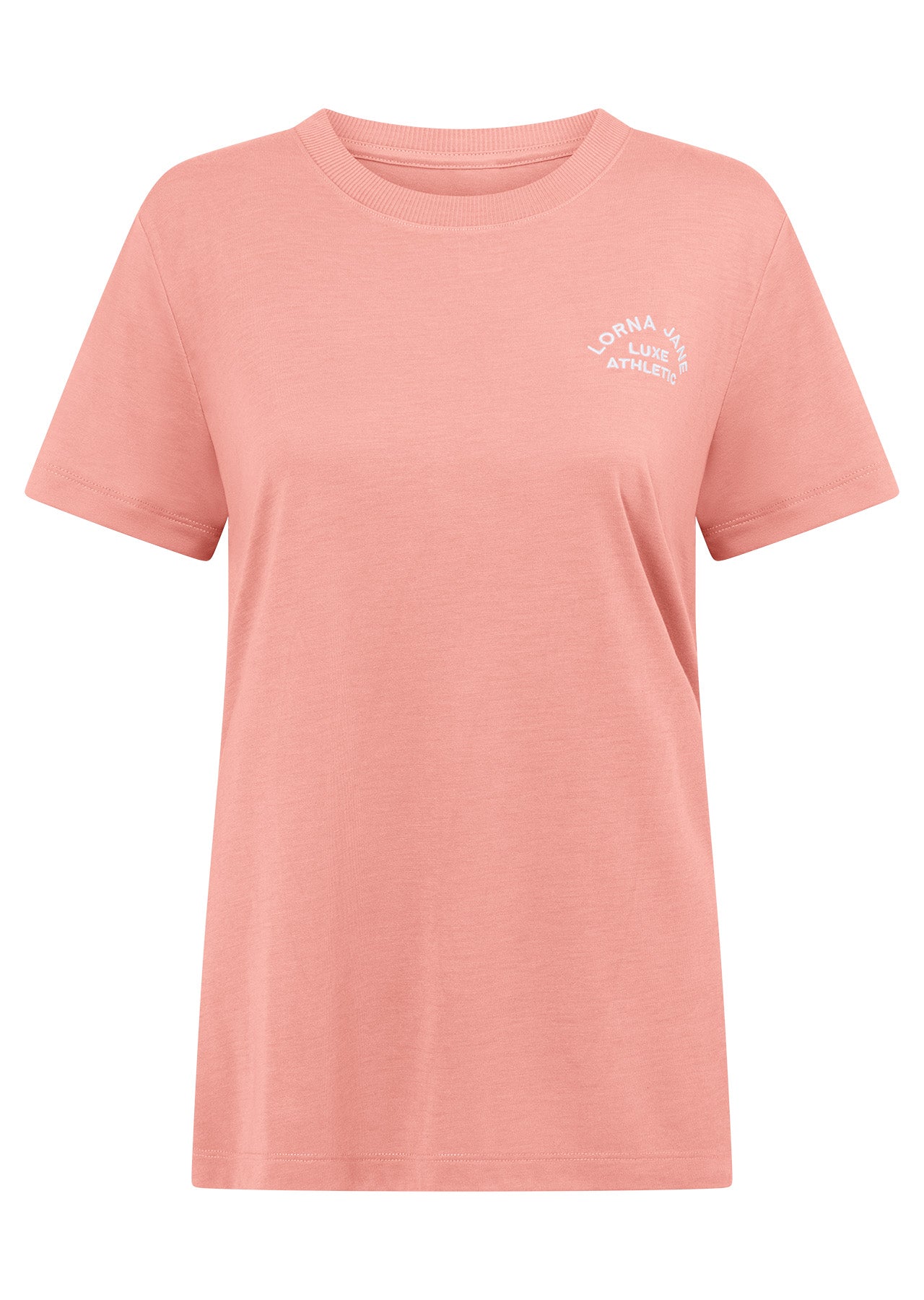 Lorna Jane Lotus T-Shirt - Ash Rose