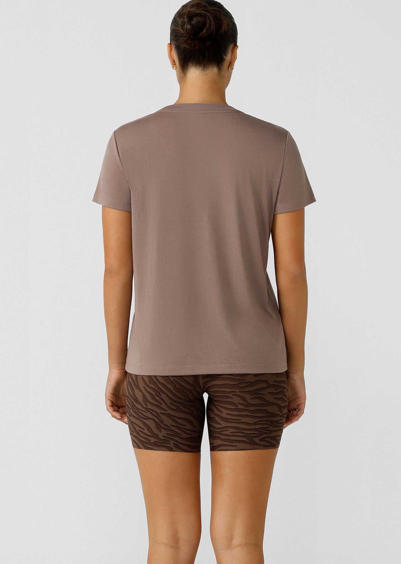 Lorna Jane Lotus T-Shirt - Bone