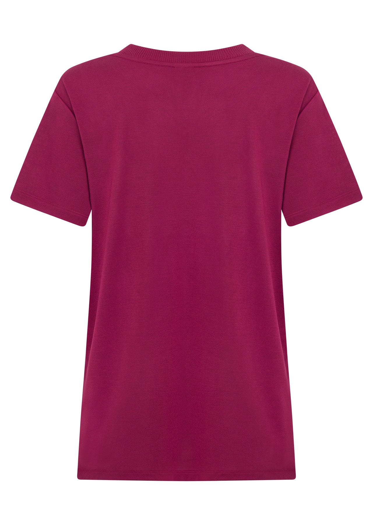 Lorna Jane Lotus T-Shirt - Berry Red