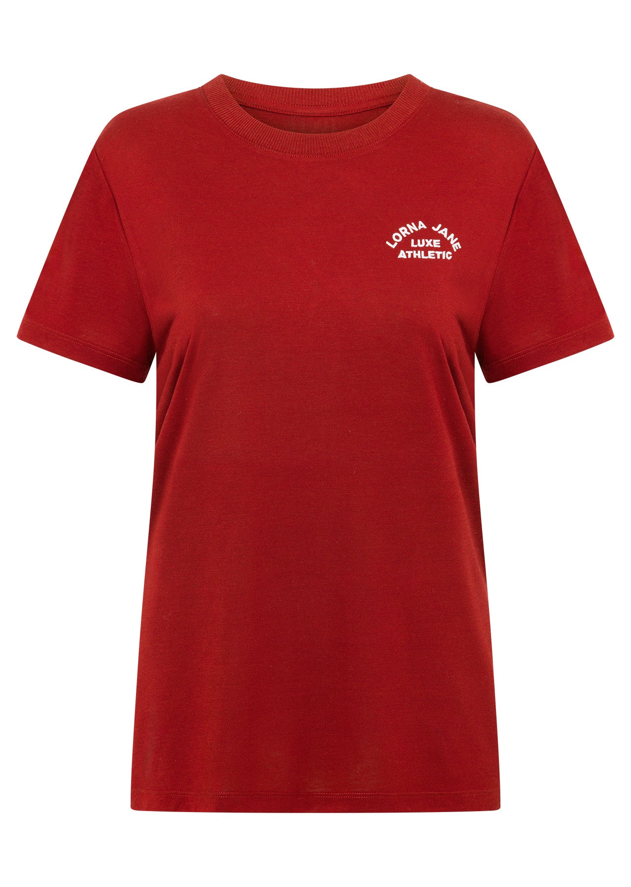 Lorna Jane Lotus T-Shirt - Cherry