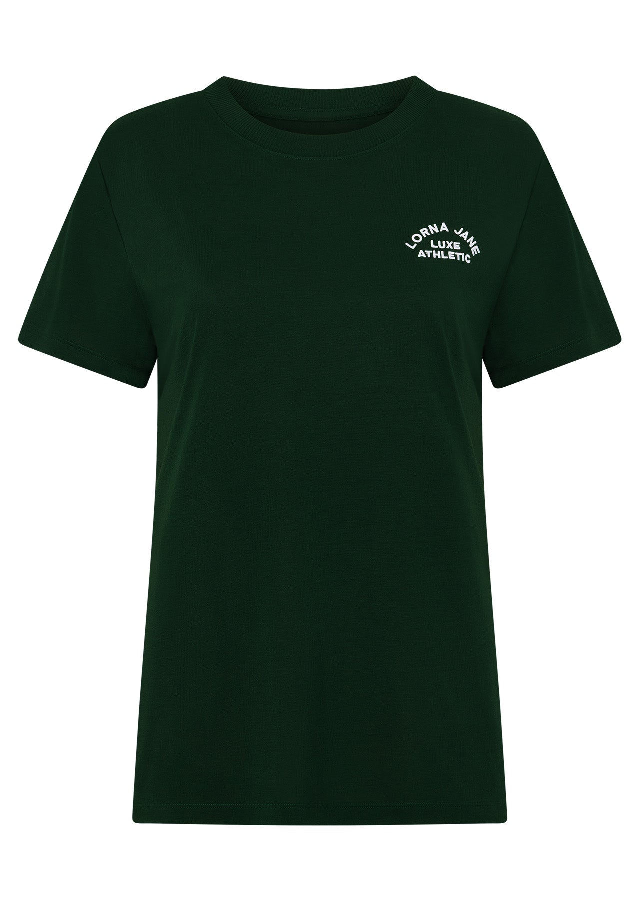 Lorna Jane Lotus T-Shirt - Dark Green