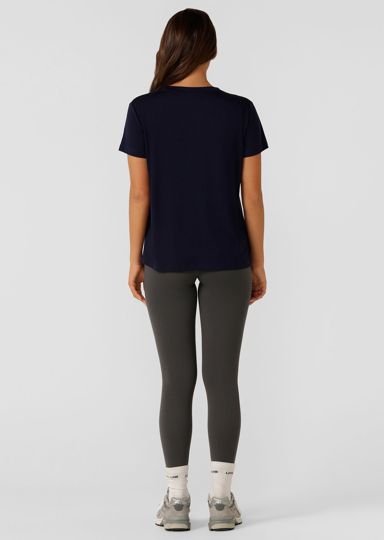 Lorna Jane Lotus T-Shirt - French Navy
