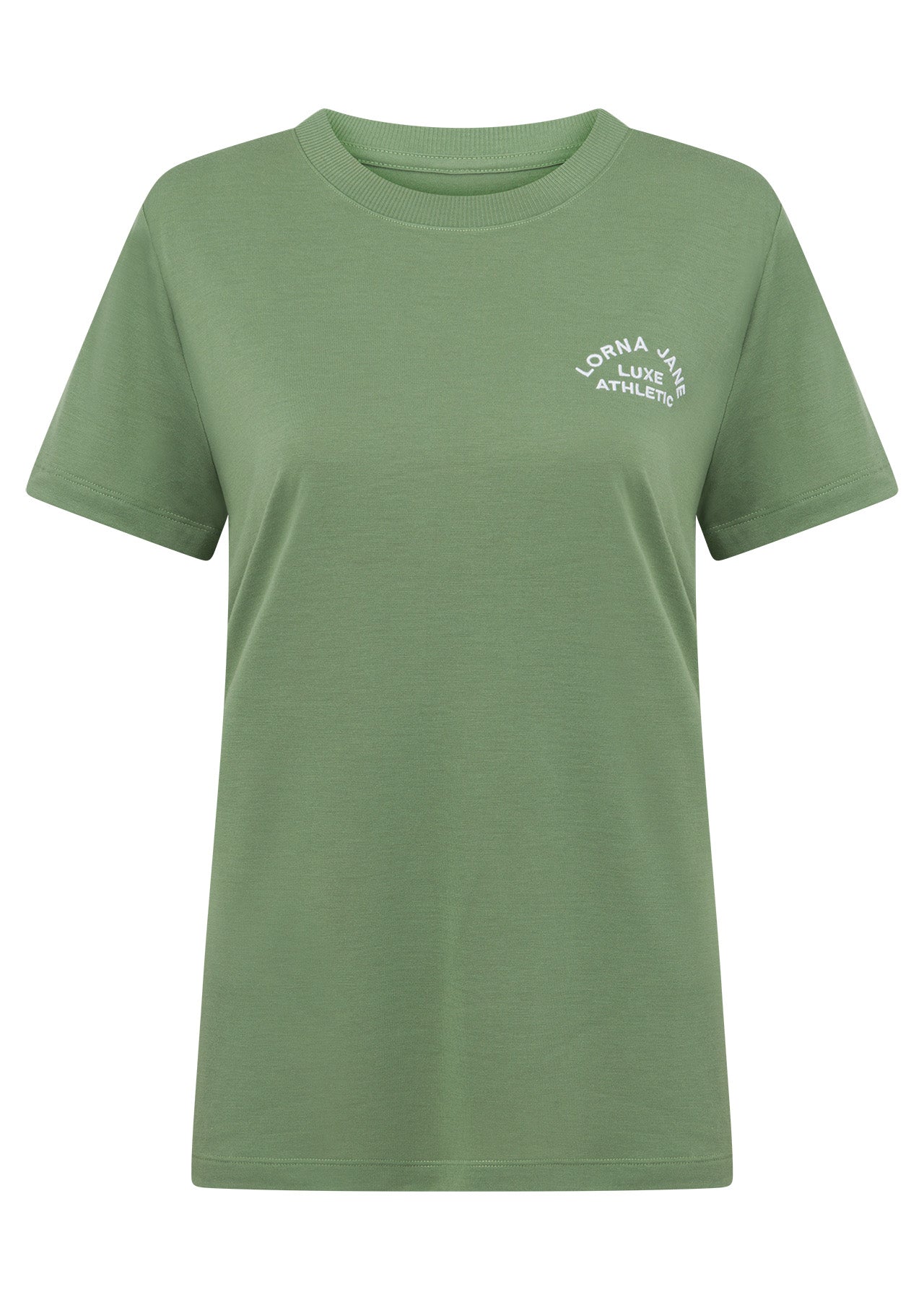 Lorna Jane Lotus T-Shirt - Green Goodness