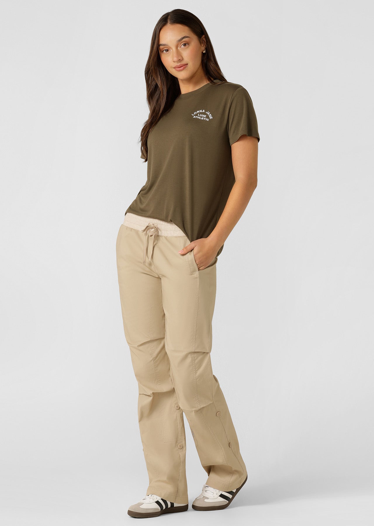 Lorna Jane Lotus T-Shirt - Hazel