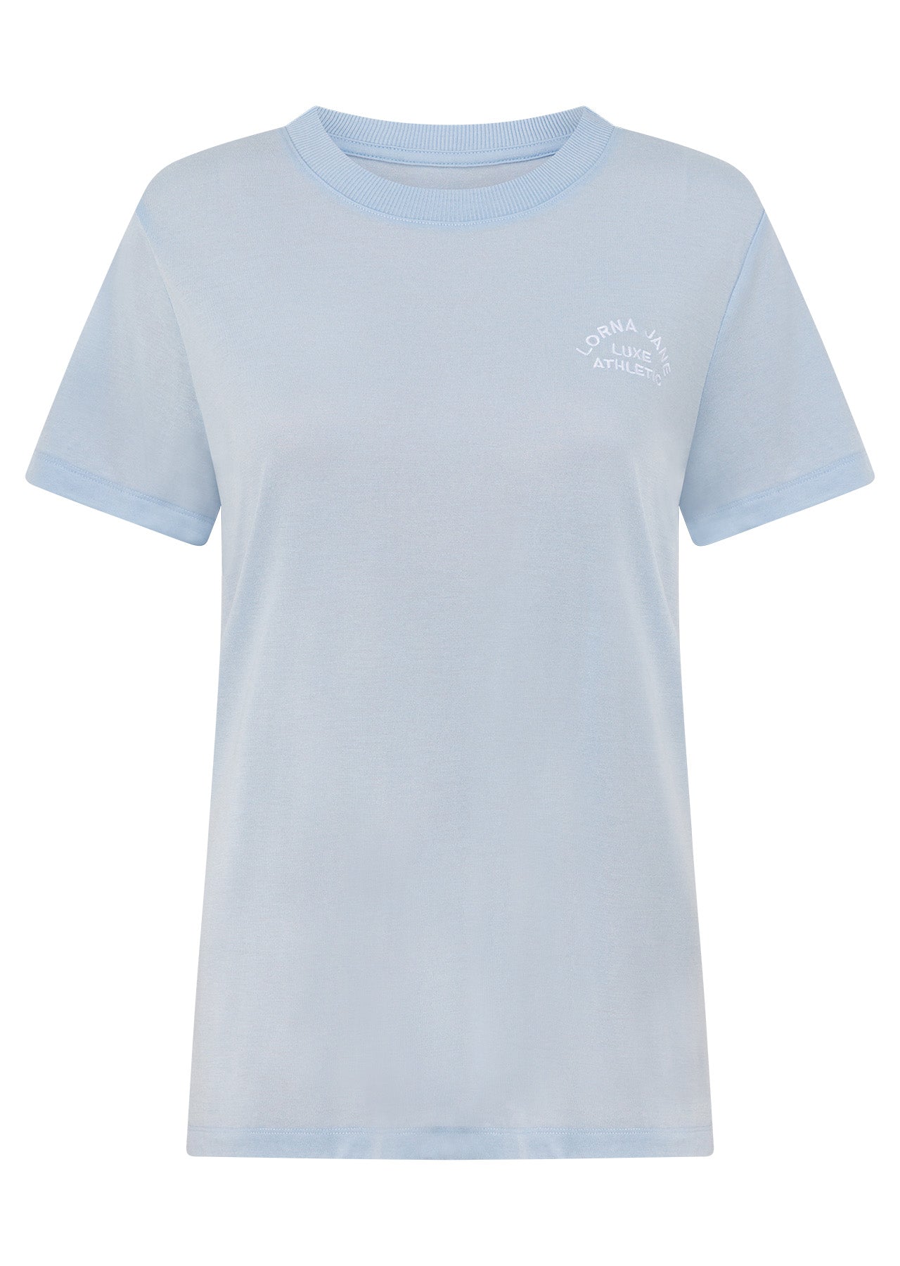 Lorna Jane Lotus T-Shirt - Heather Blue