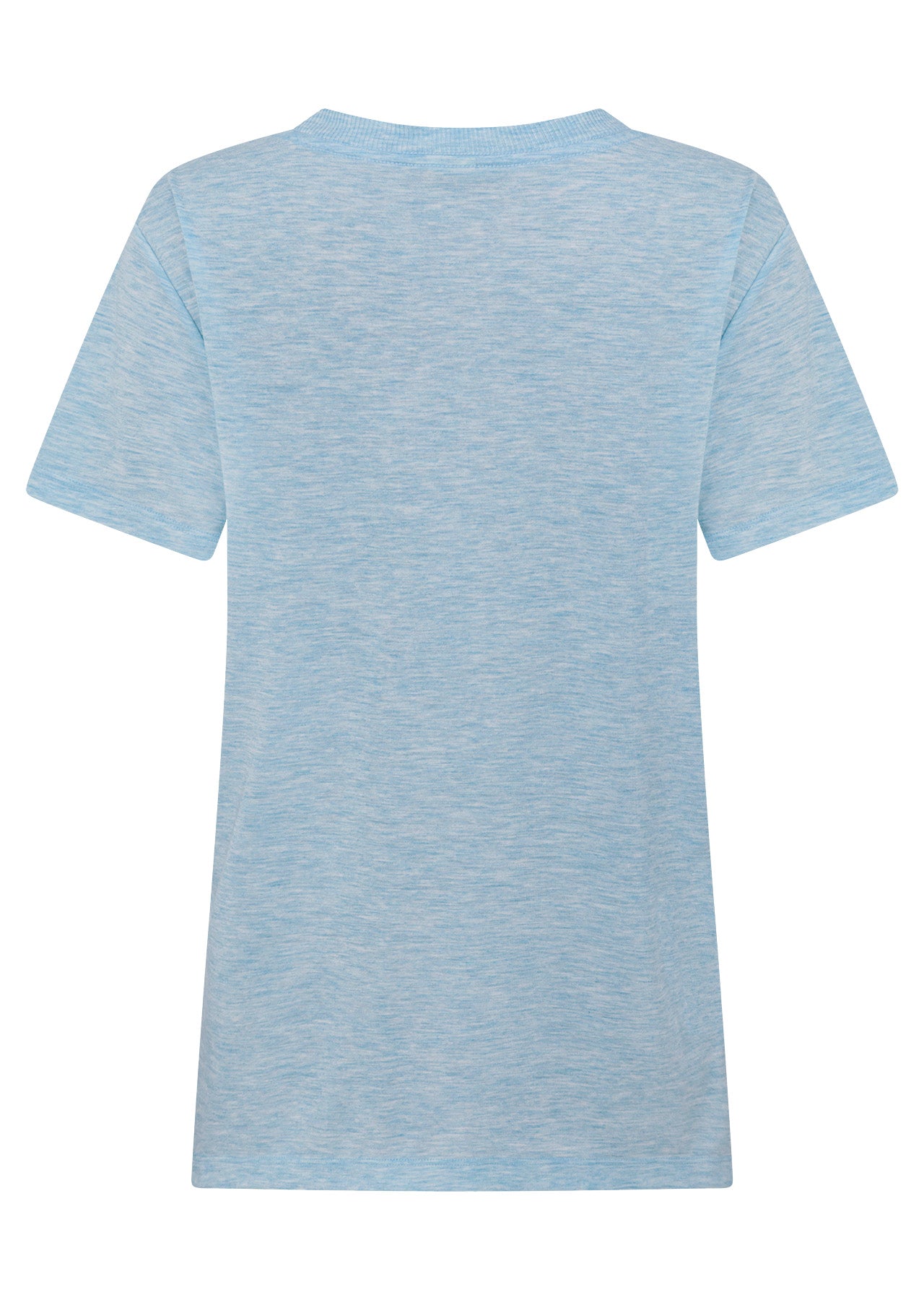 Lorna Jane Lotus T-Shirt - Island Blue Marl