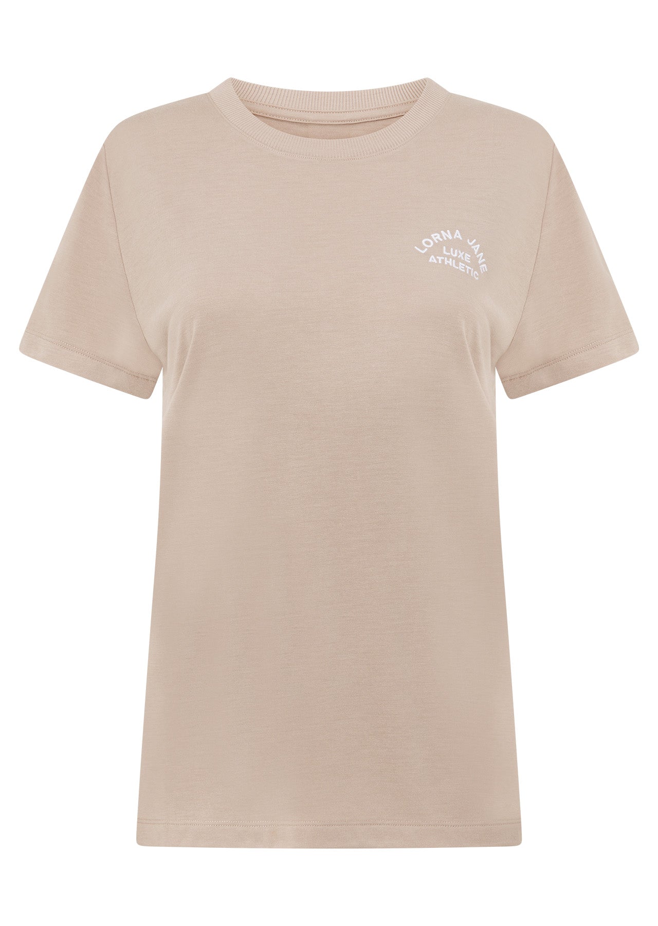 Lorna Jane Lotus T-Shirt - Latte
