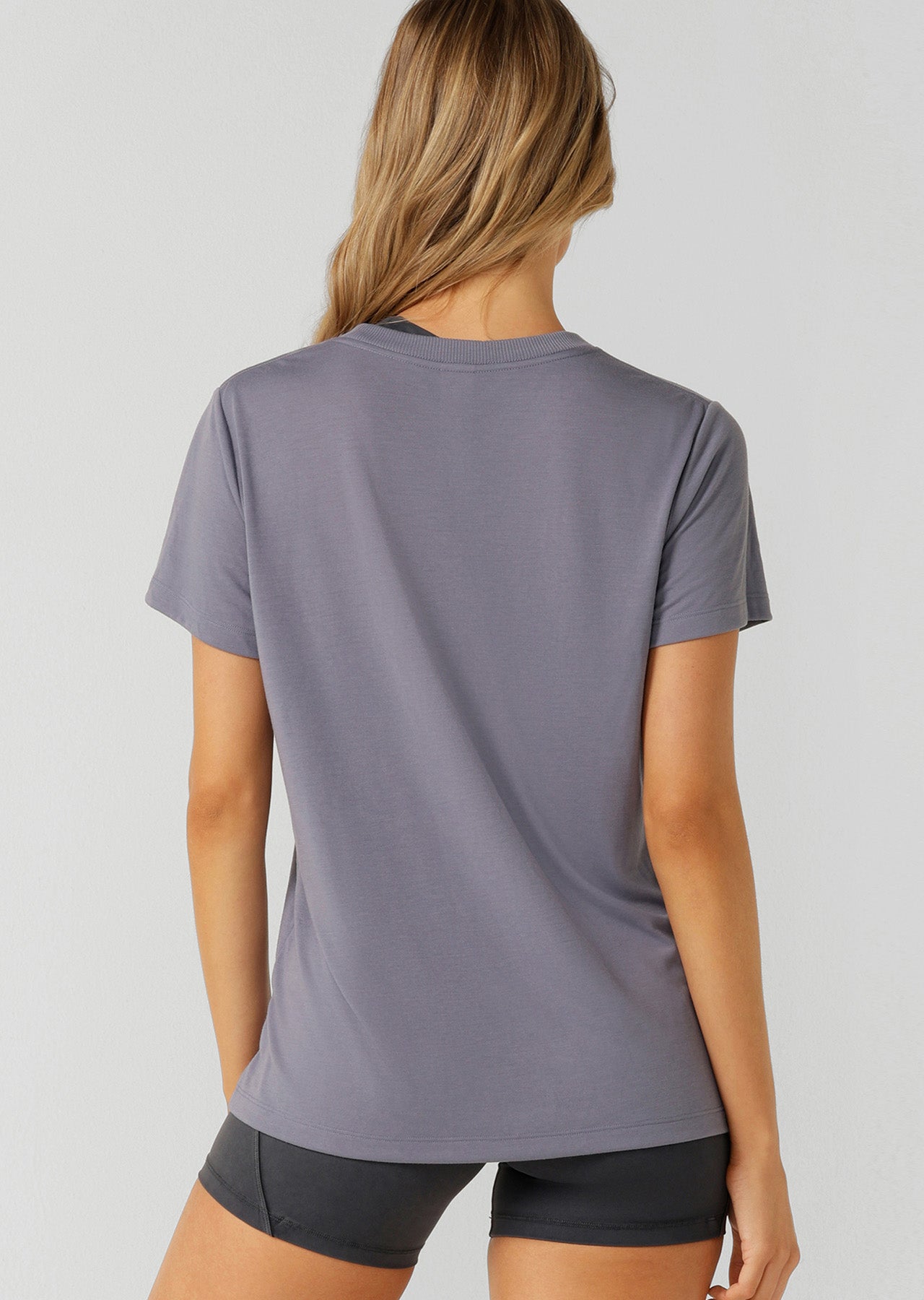 Lorna Jane Lotus T-Shirt - Mirage Blue