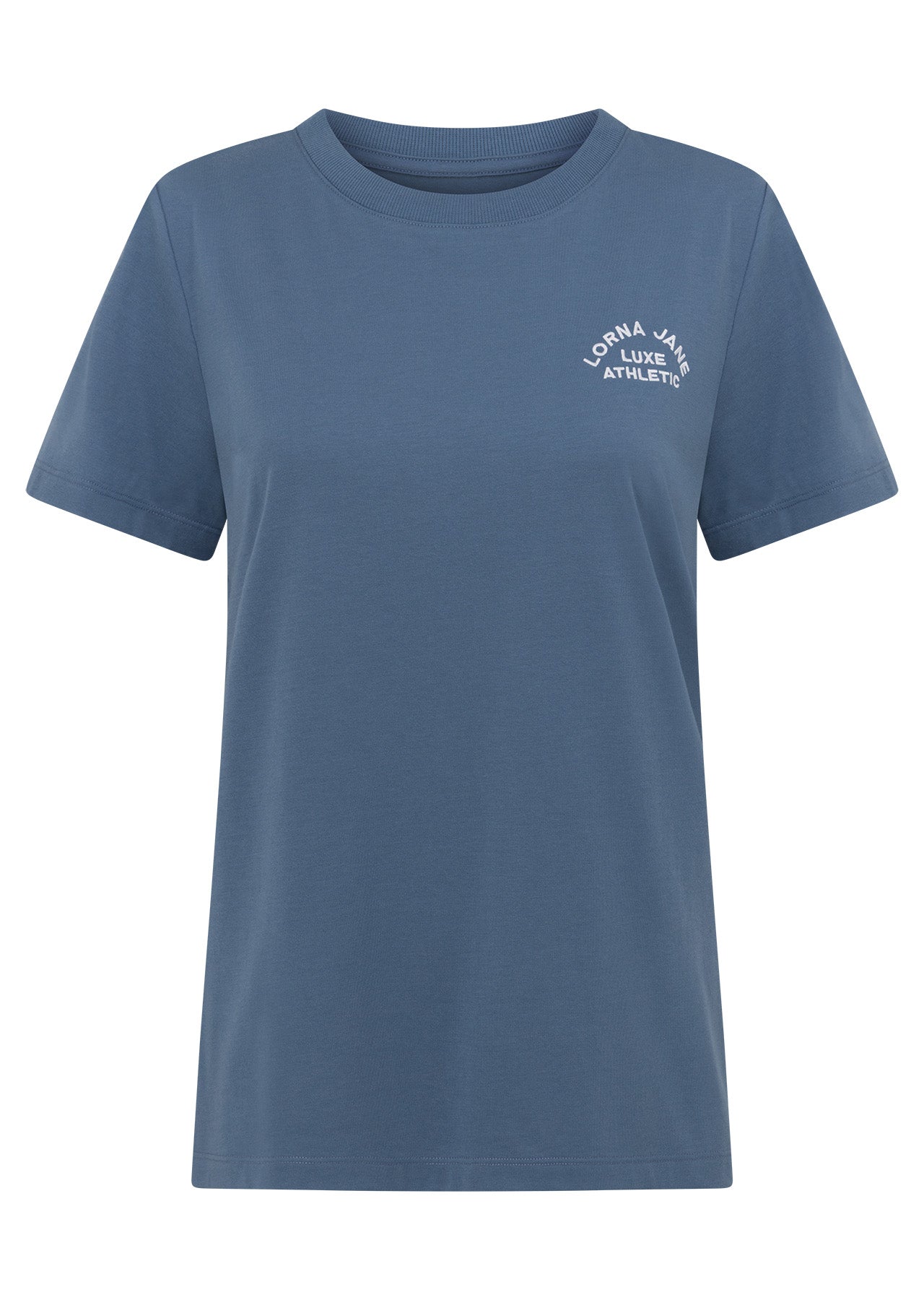 Lorna Jane Lotus T-Shirt - Moonlight Blue