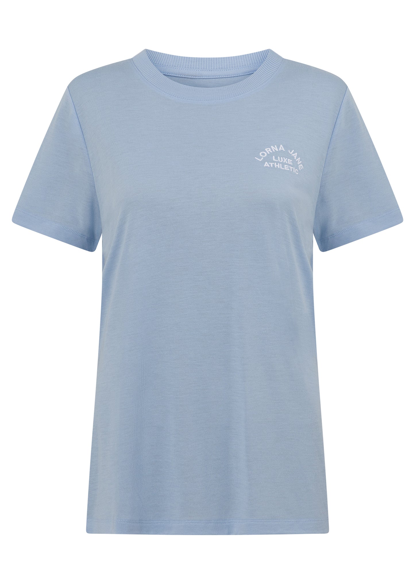 Lorna Jane Lotus T-Shirt - Petal Blue