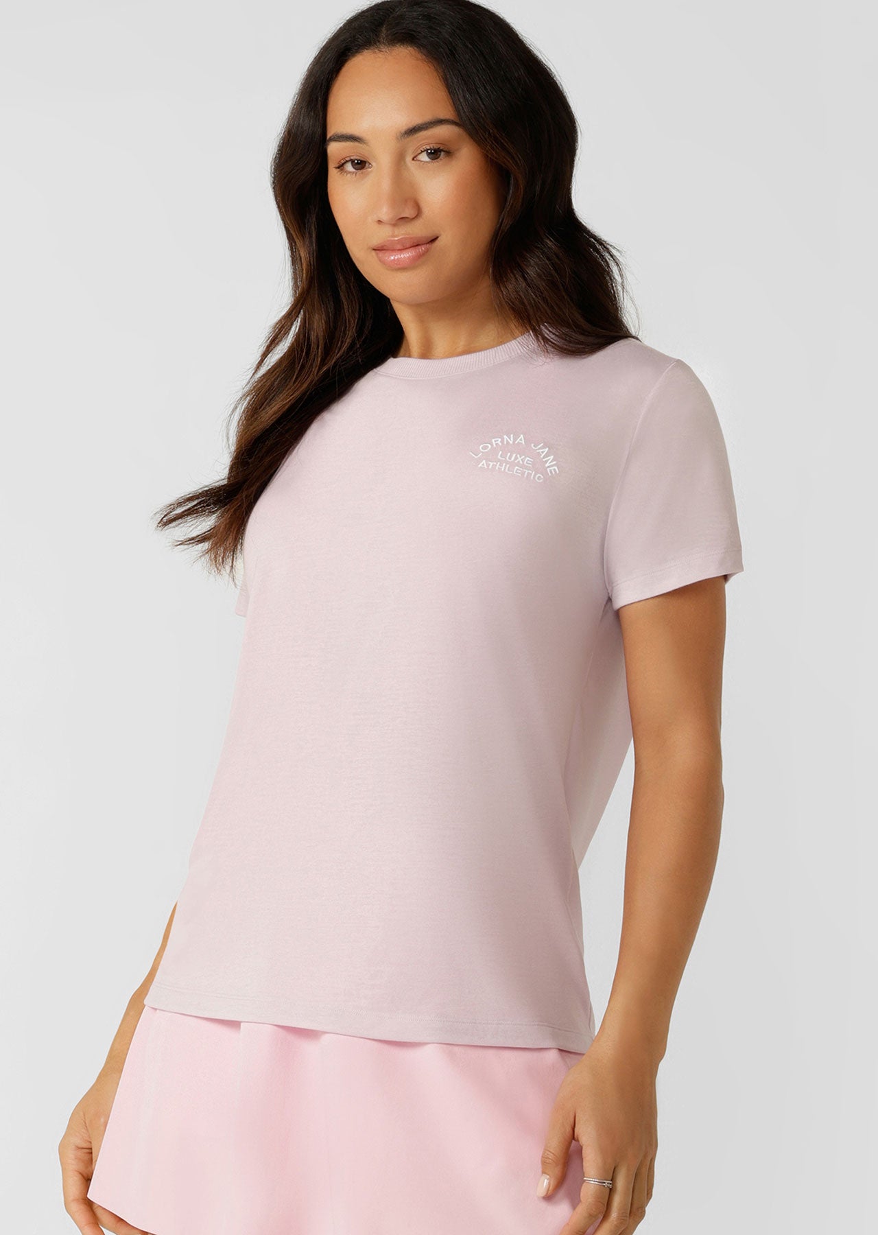 Lorna Jane Lotus T-Shirt - Pale Orchid Lilac