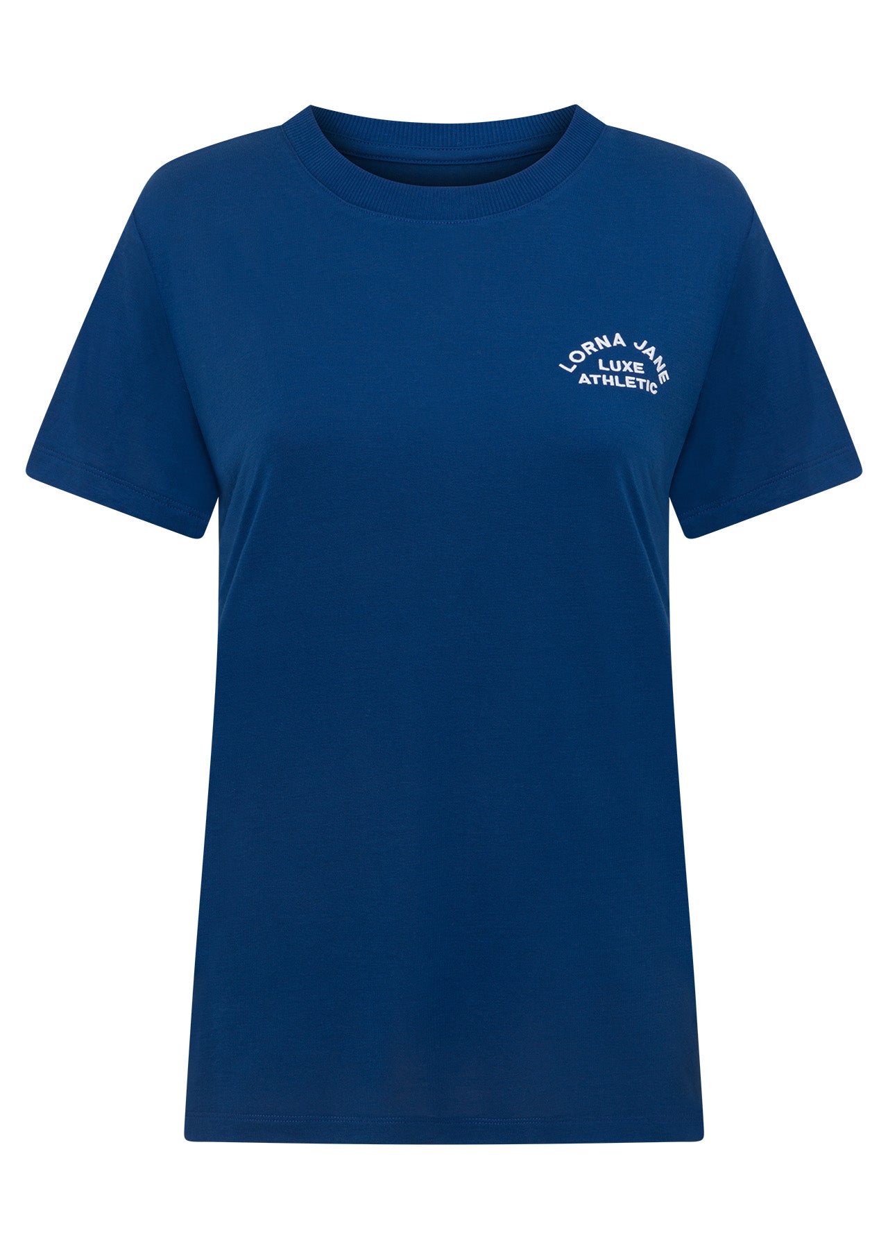Lorna Jane Lotus T-Shirt - Riviera Blue