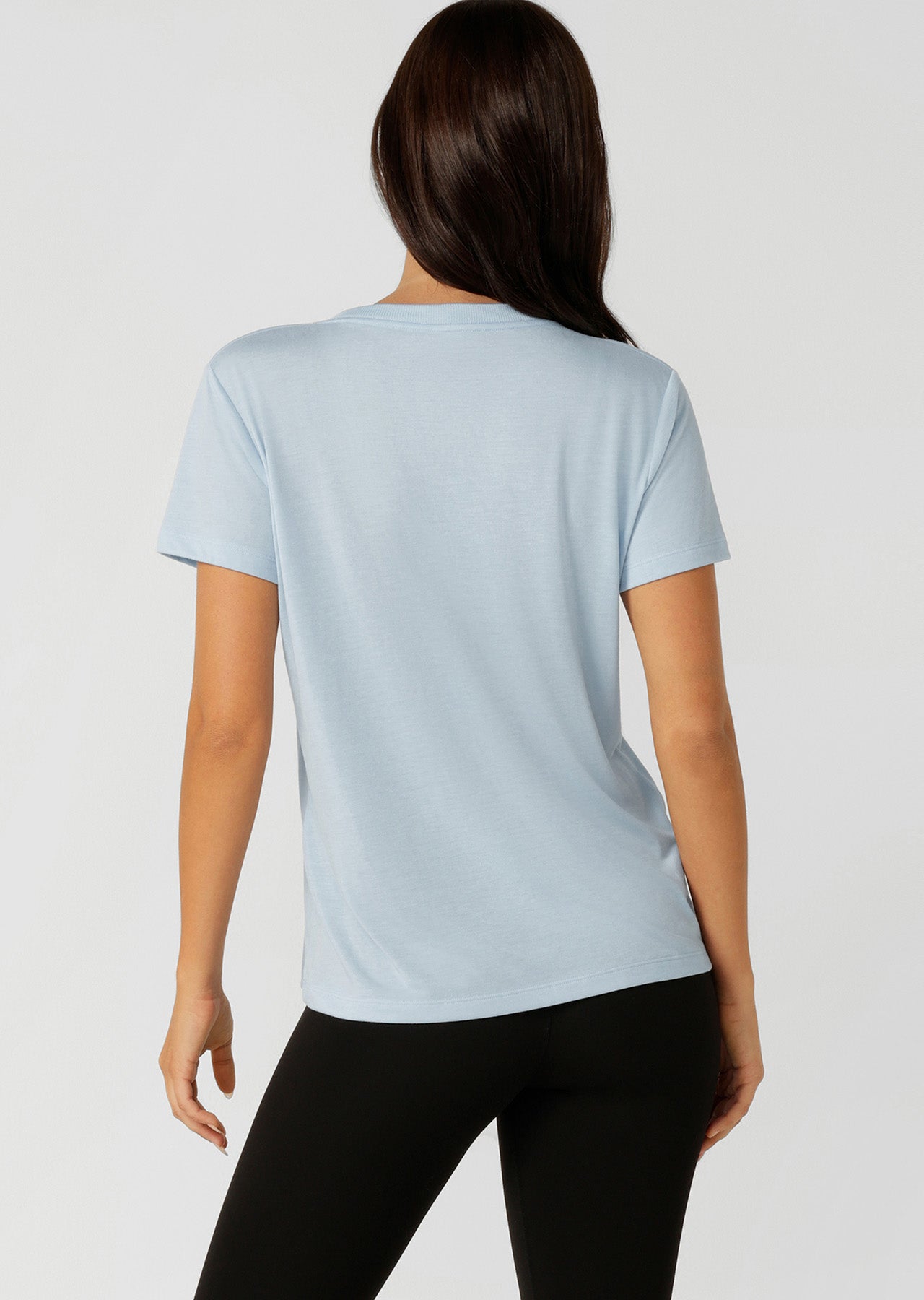 Lorna Jane Lotus T-Shirt - Toulouse Blue