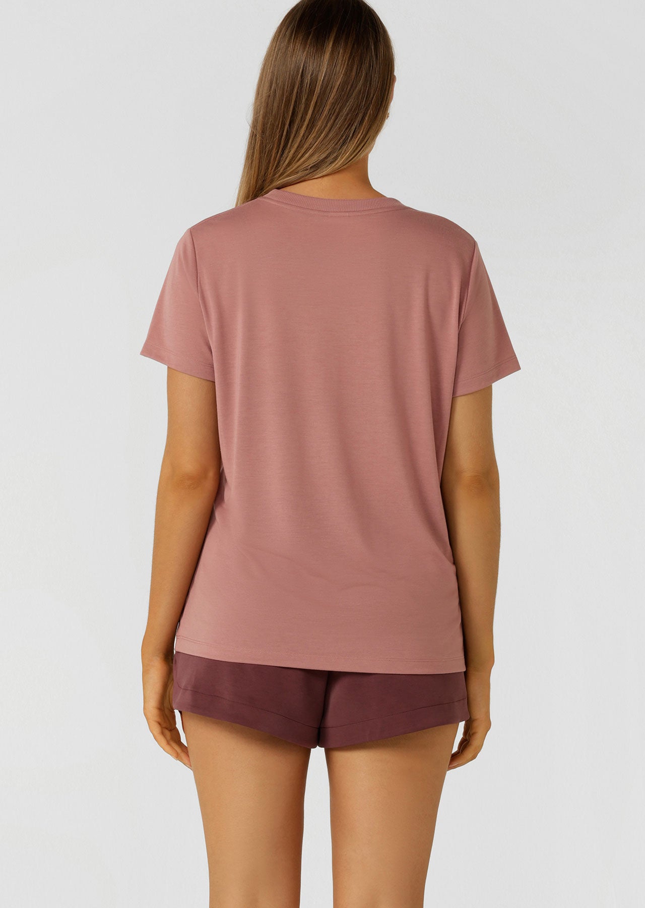 Lorna Jane Lotus T-Shirt - Wild Rose