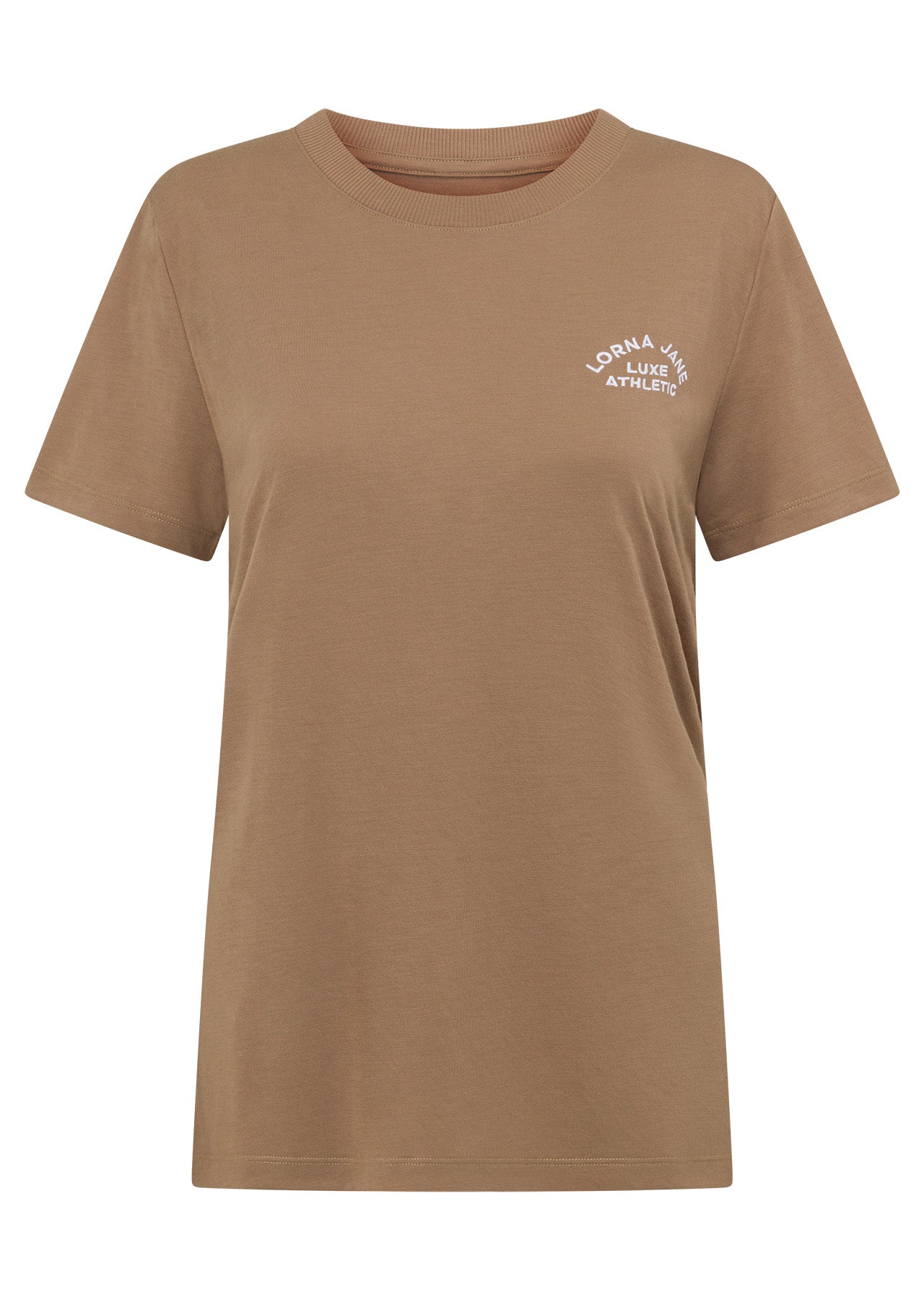 Lorna Jane Lotus T-Shirt - Walnut