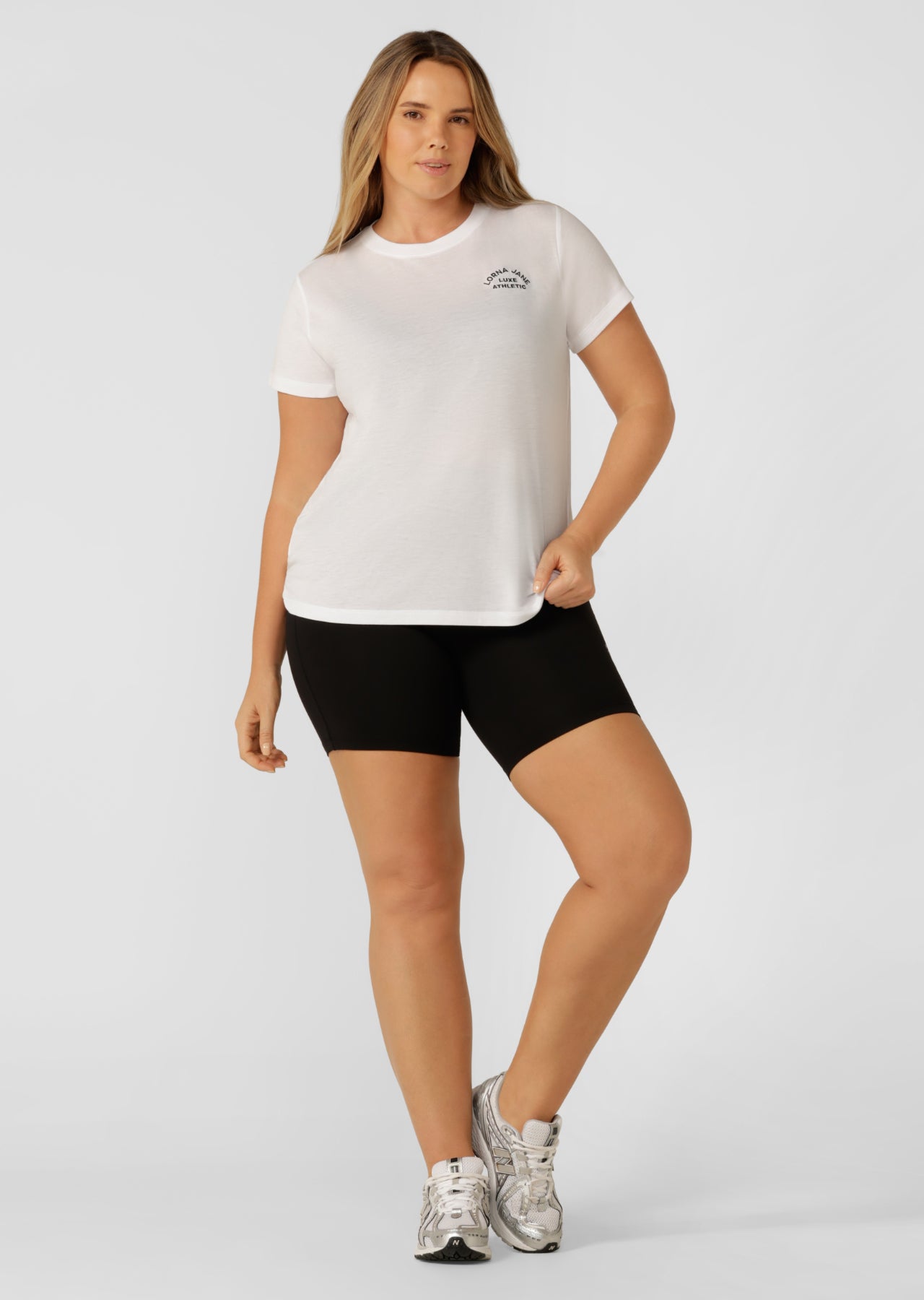 Lorna Jane Lotus T-Shirt - White