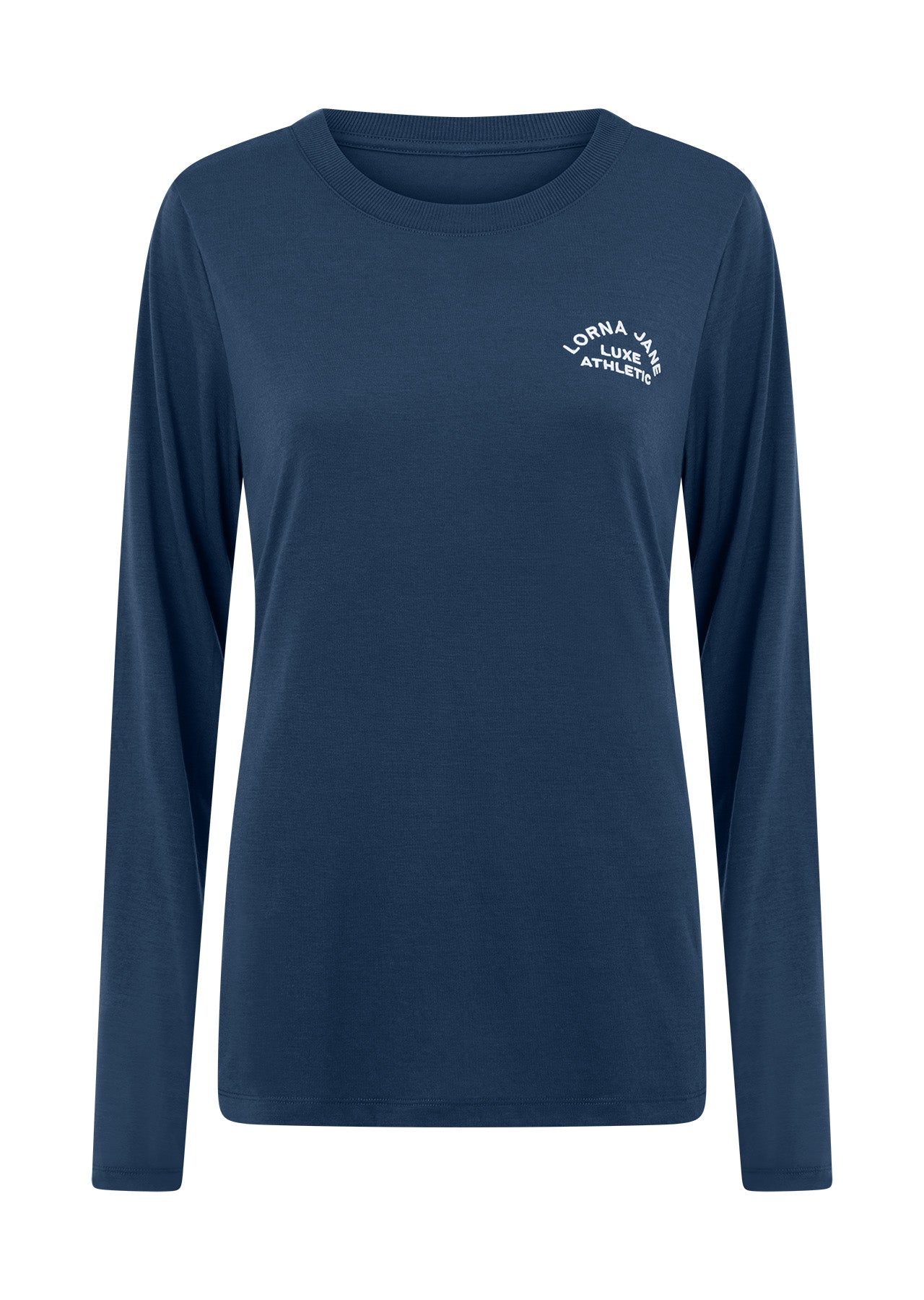Lorna Jane Lotus Long Sleeve Top - Academy Blue
