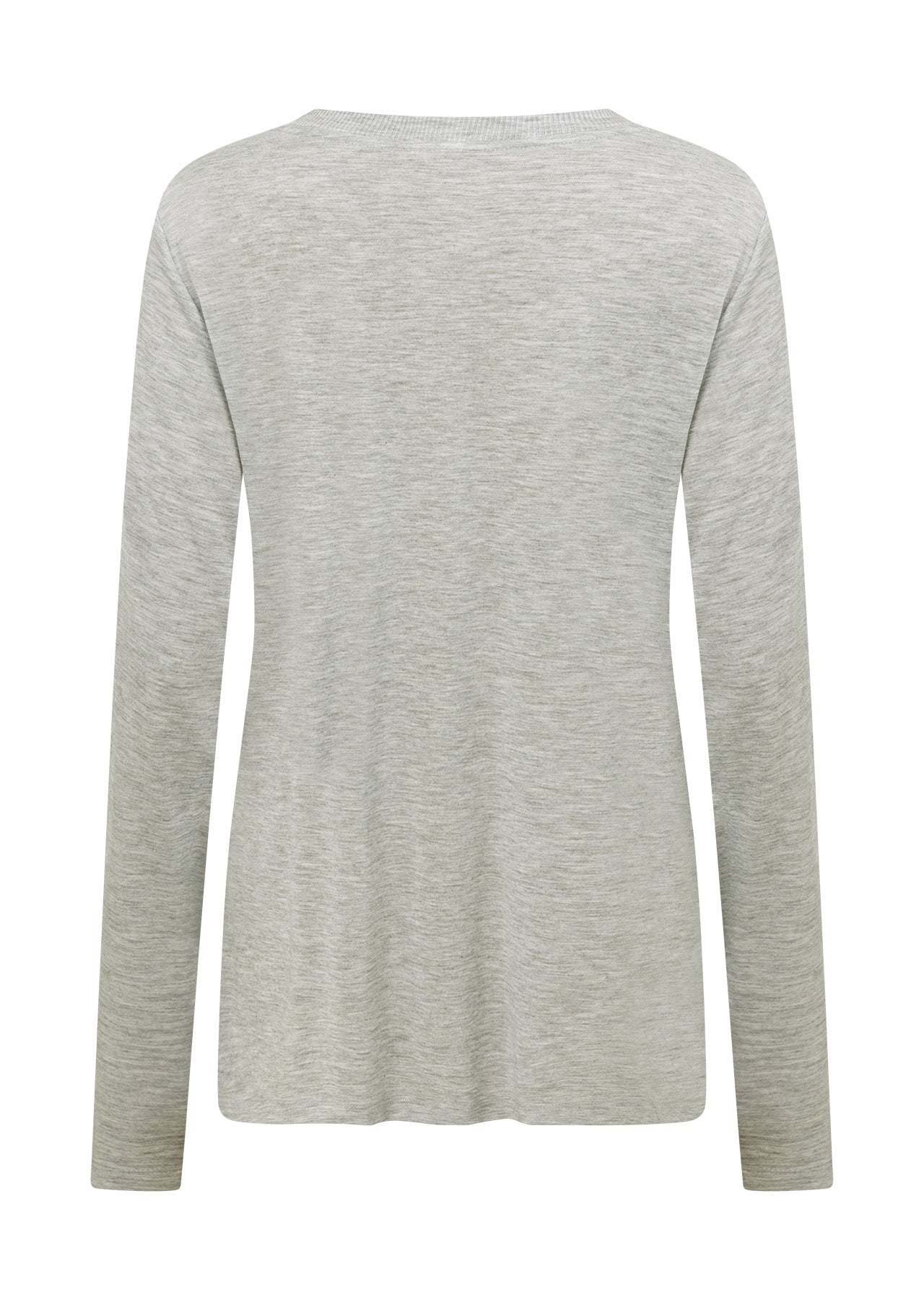 Lorna Jane Lotus Long Sleeve Top - Grey Marl