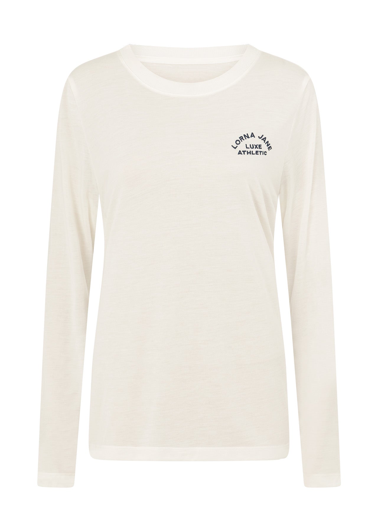 Lorna Jane Lotus Long Sleeve Top - Porcelain