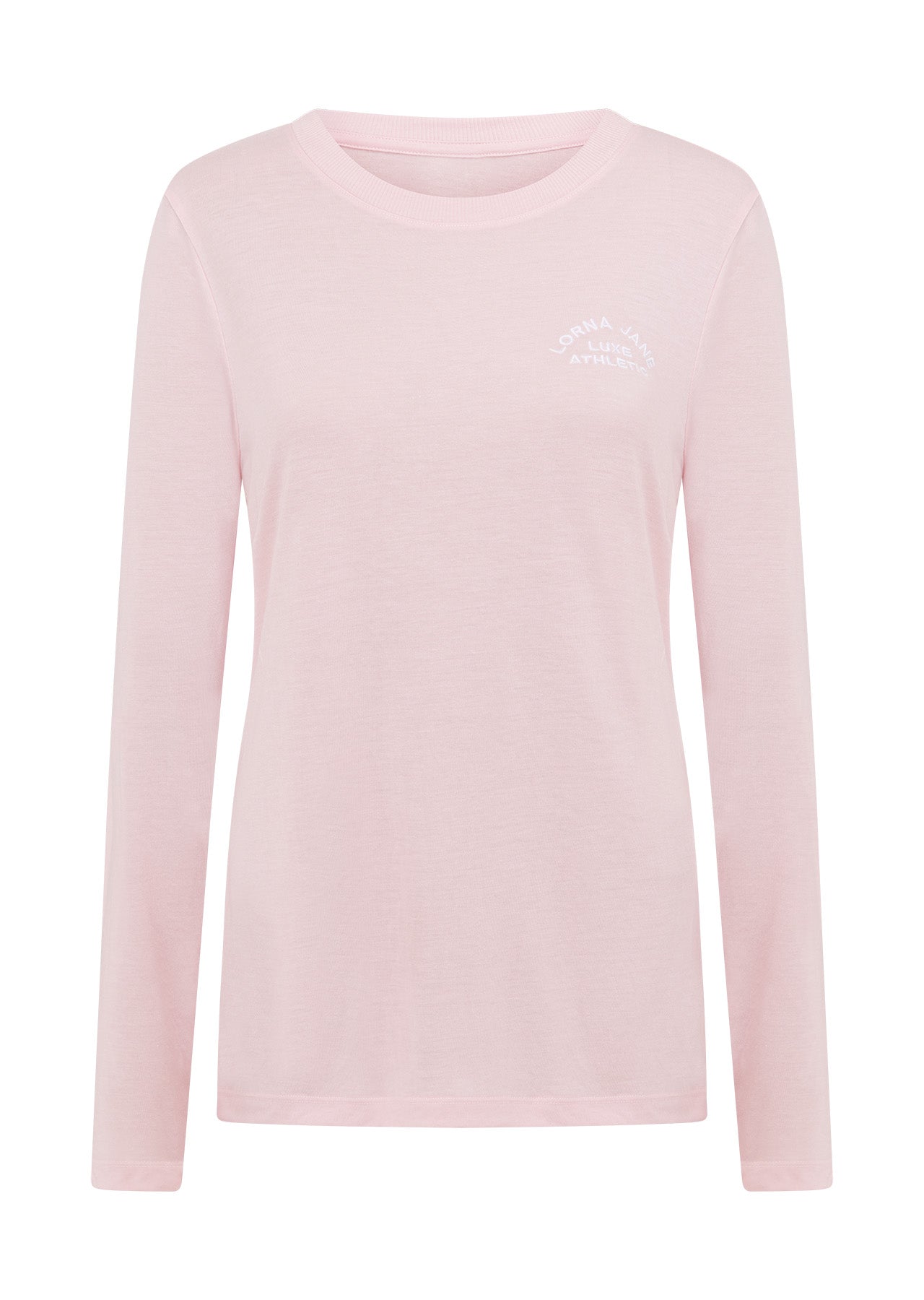 Lorna Jane Lotus Long Sleeve Top - Pale Peony