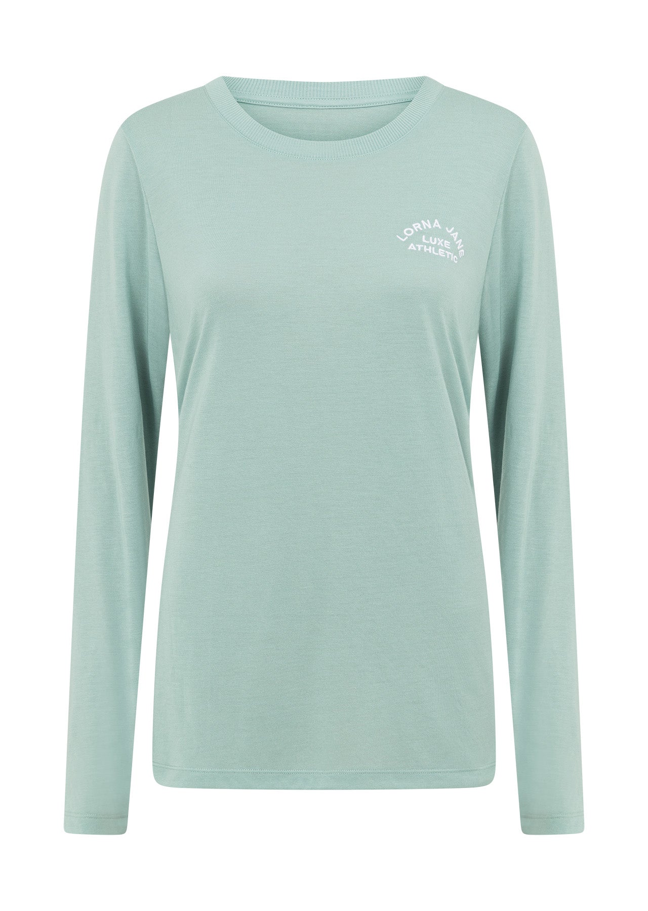 Lorna Jane Lotus Long Sleeve Top - Sea Mist