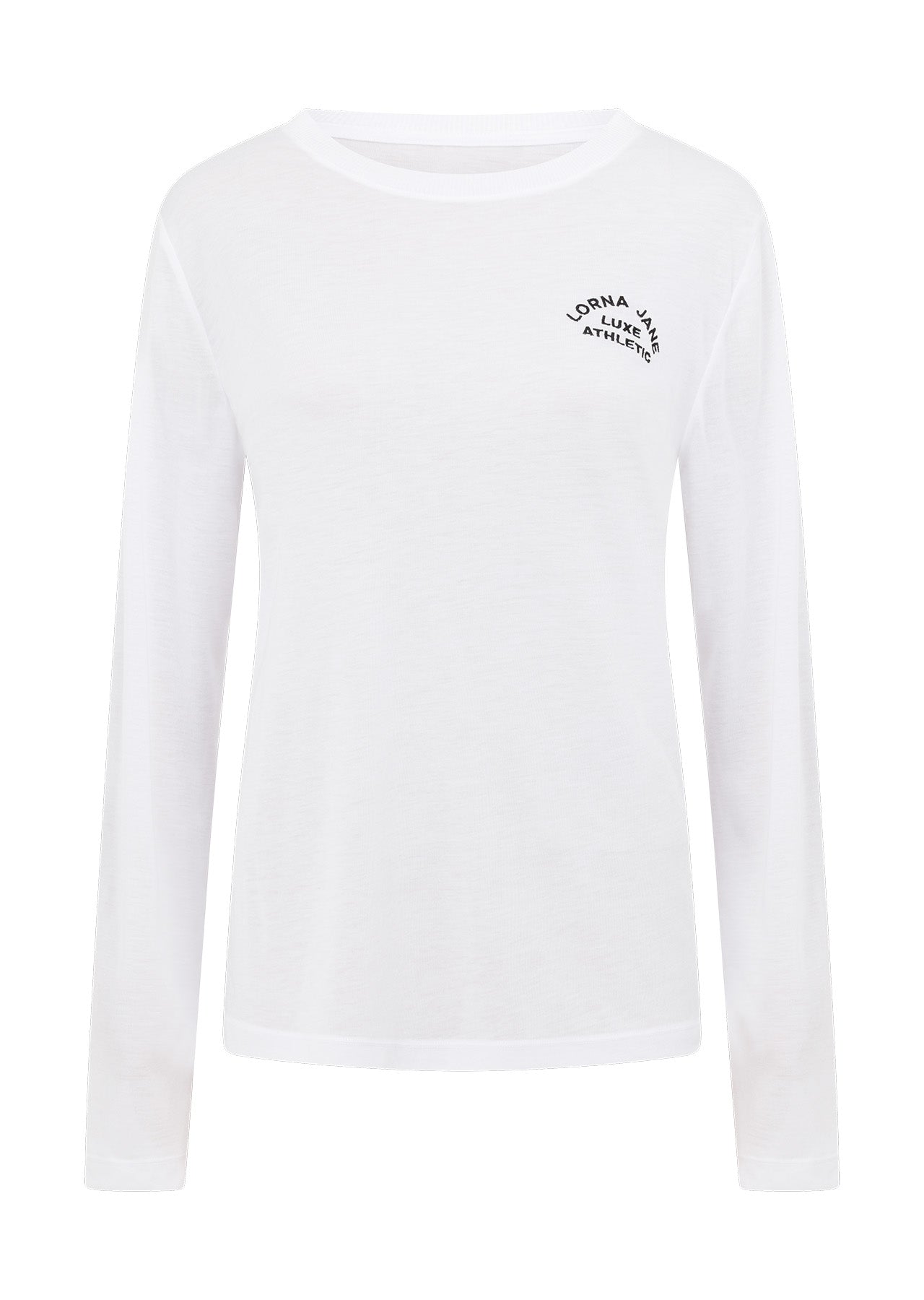Lorna Jane Lotus Long Sleeve Top - White