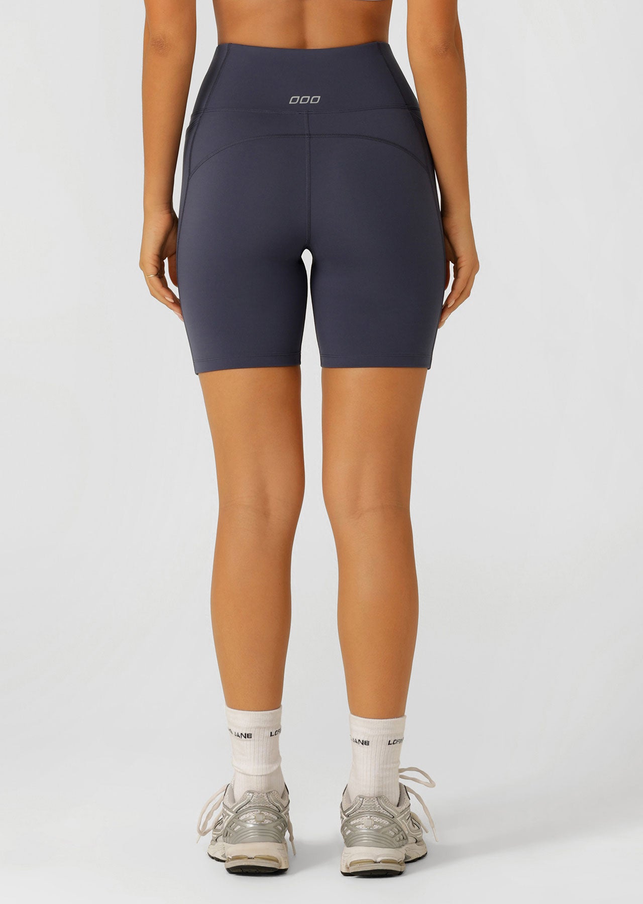 Lorna Jane Amy Phone Pocket Tech Bike Shorts - Ash Blue