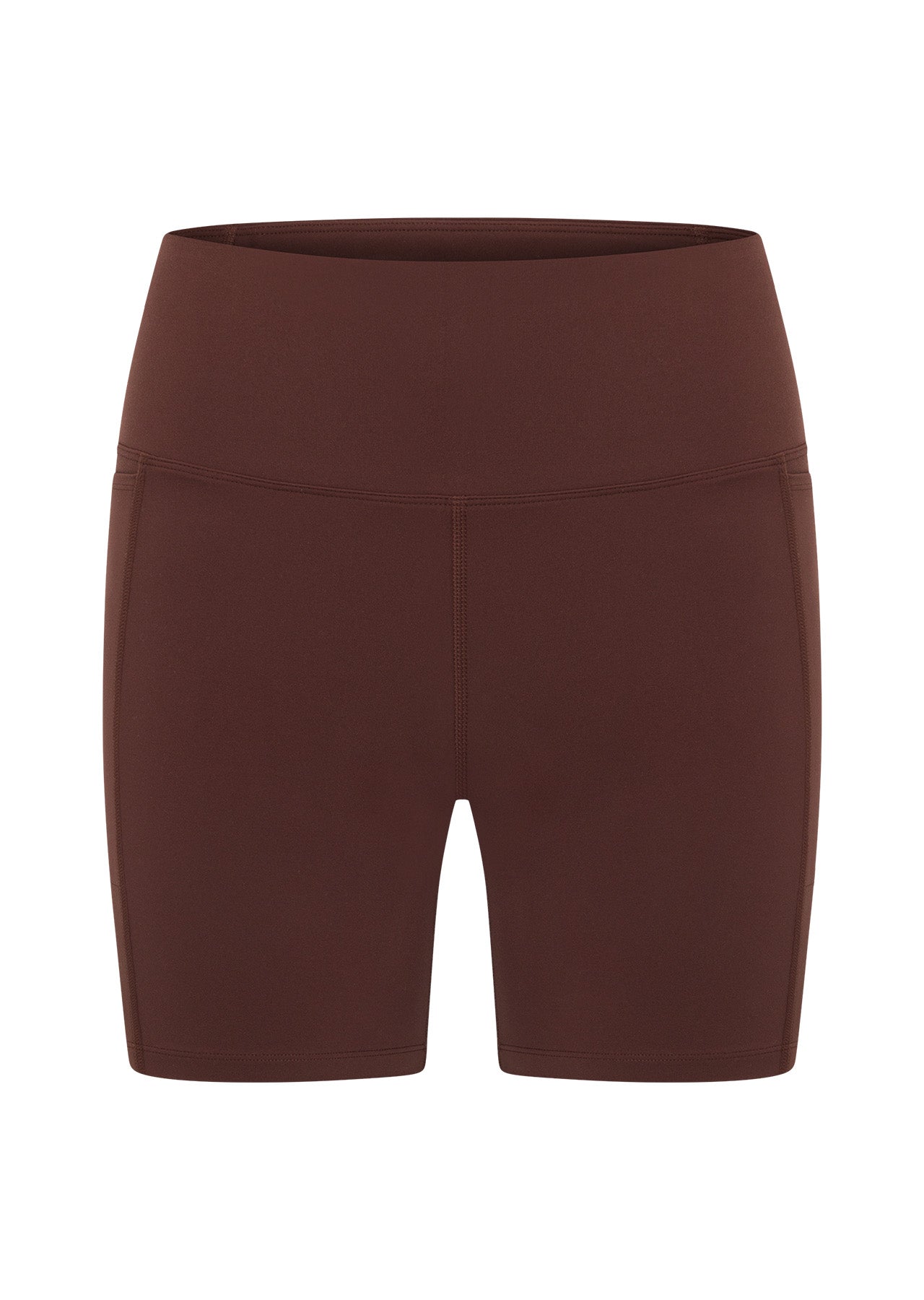 Lorna Jane Amy Phone Pocket Tech Bike Shorts - Truffle