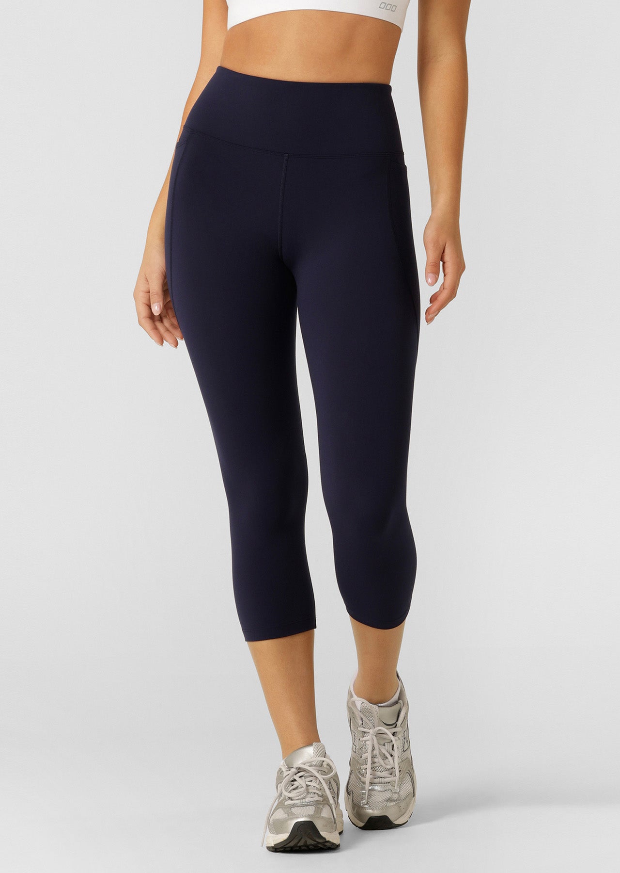 Lorna Jane Amy Phone Pocket 7/8 Tech Leggings - French Navy