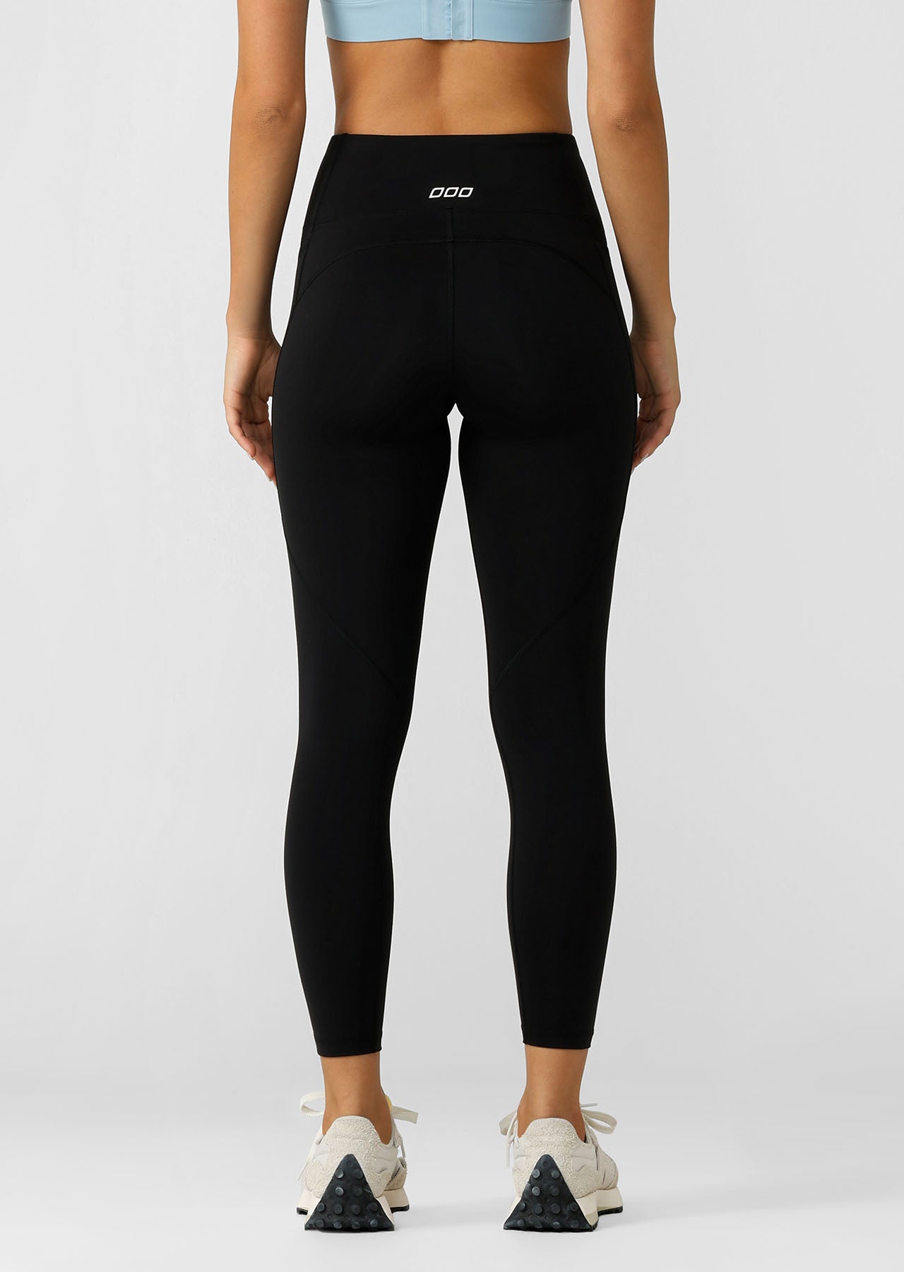Lorna Jane Amy Phone Pocket Tech Ankle Biter Leggings - Recycled Black