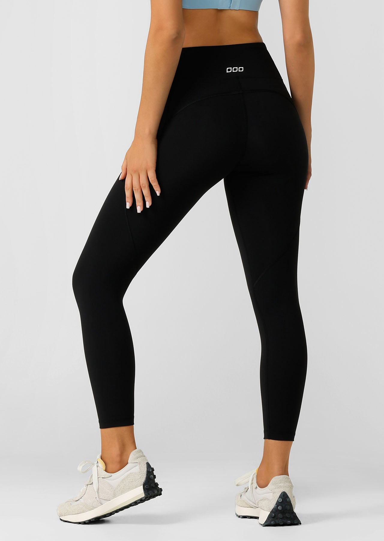 Lorna Jane Amy Phone Pocket Tech Ankle Biter Leggings - Recycled Black