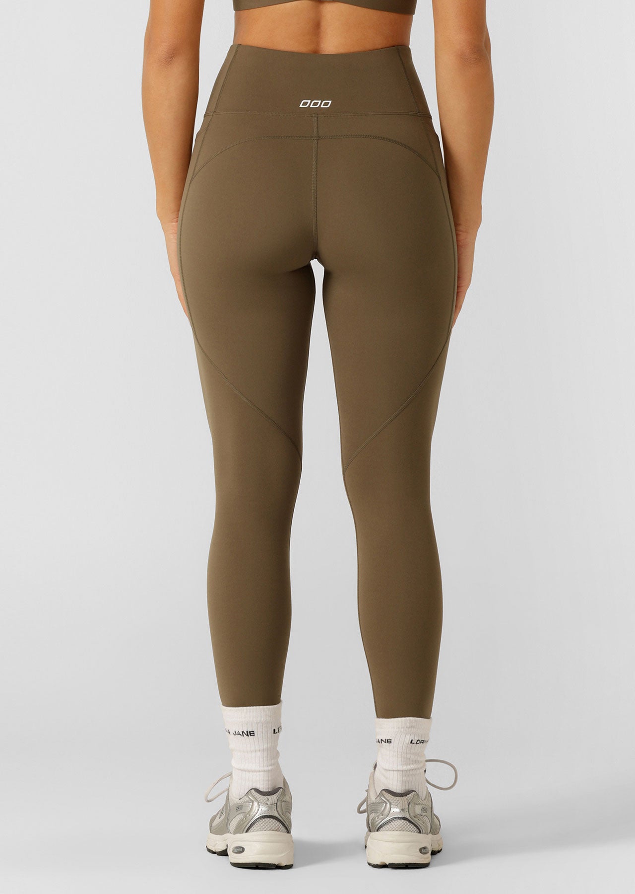 Lorna Jane Amy Phone Pocket Tech Ankle Biter Leggings - Hazel