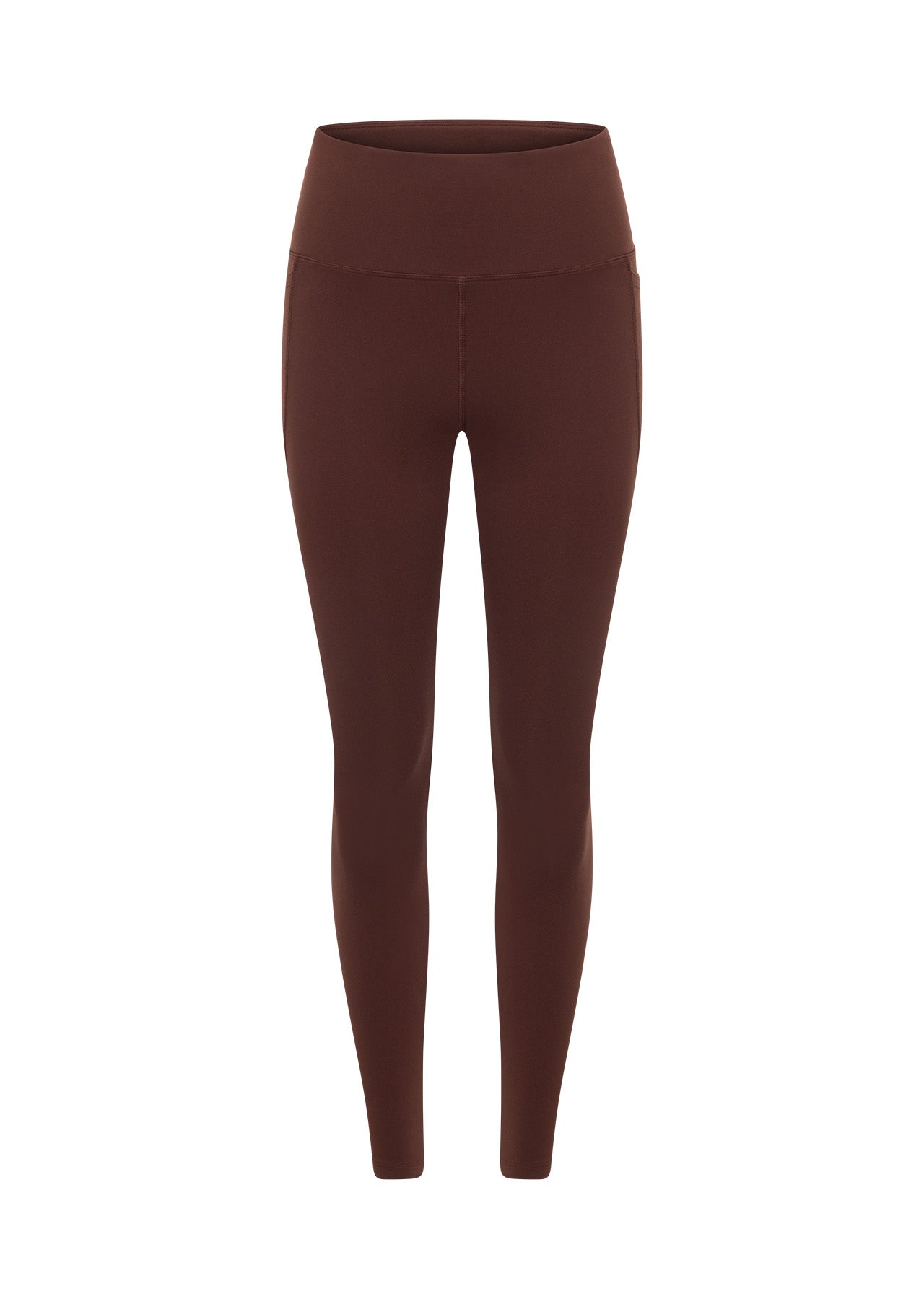Lorna Jane Amy Phone Pocket Tech Ankle Biter Leggings - Truffle