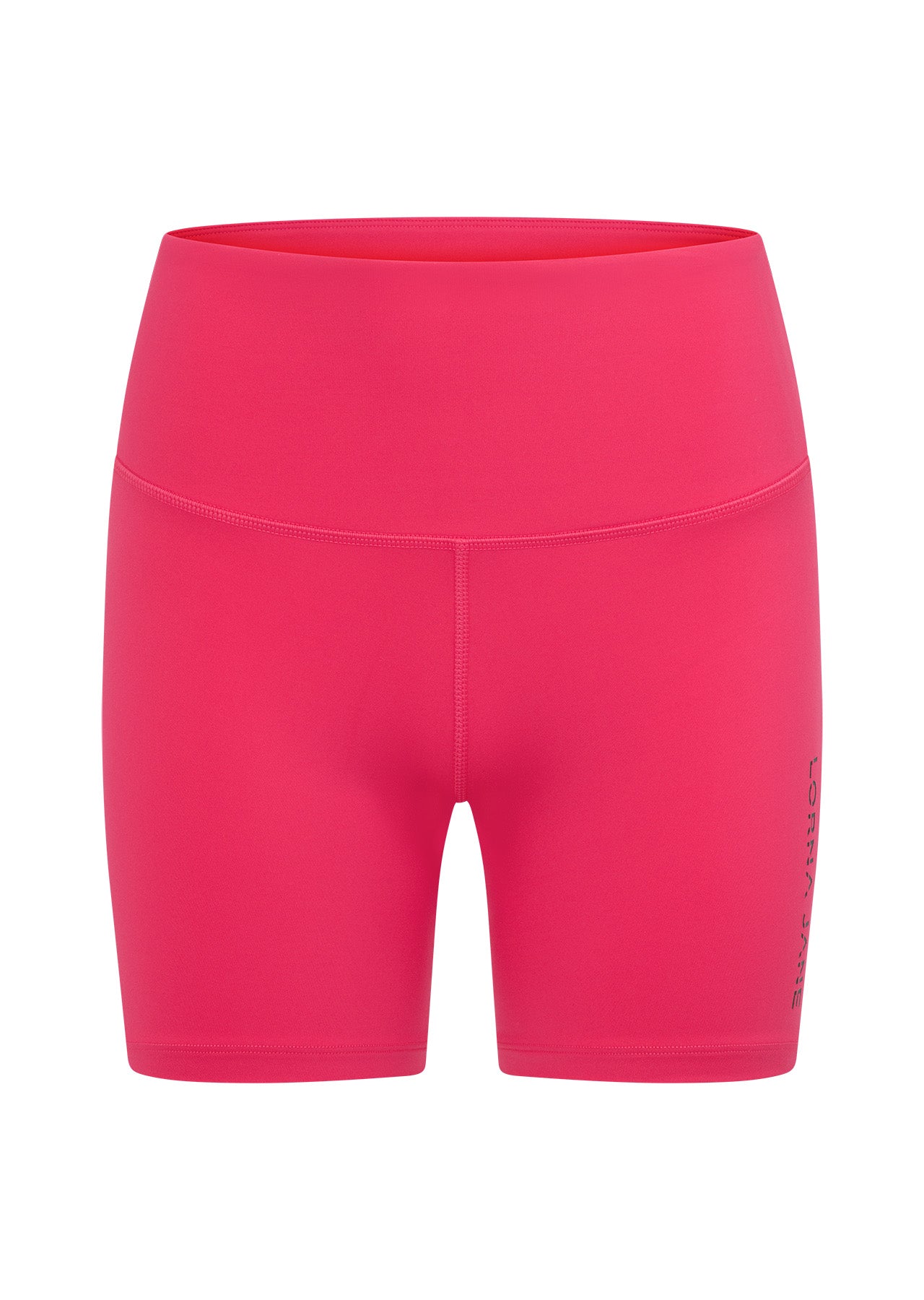 Lorna Jane Lotus No Chafe 16cm Bike Shorts - Neon Raspberry