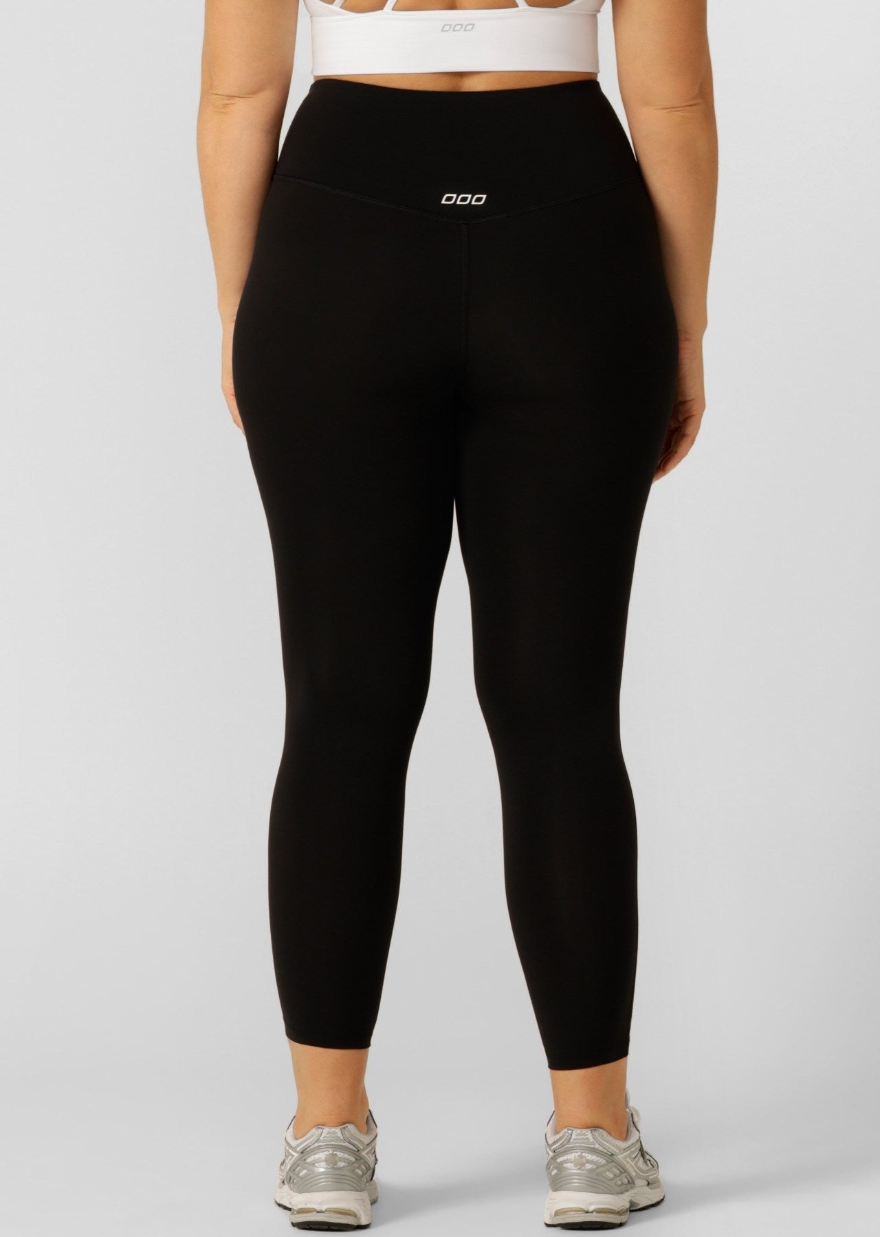 Lorna Jane Lotus Ankle Biter Leggings - Black