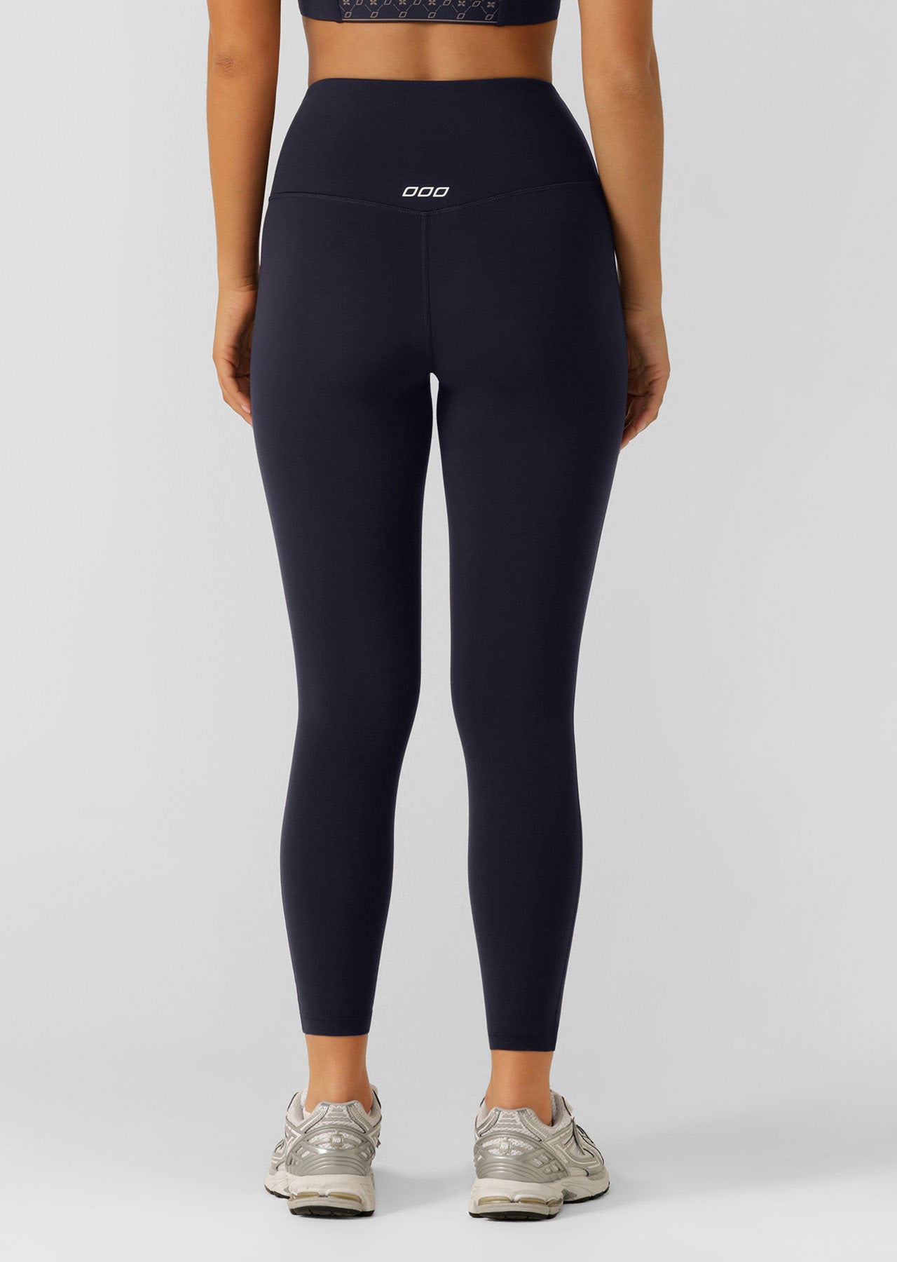 Lorna Jane Lotus No Chafe Ankle Biter Leggings - Midnight Blue