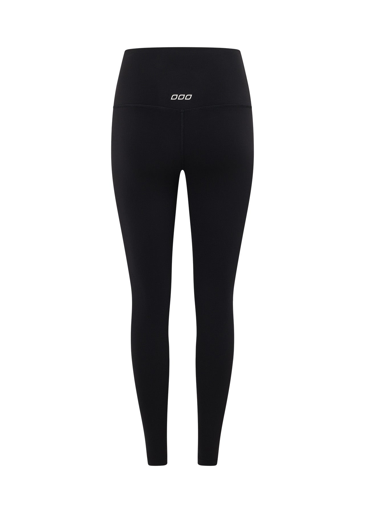 Lorna Jane Hi-Fold Lotus Ankle Biter Leggings - Black