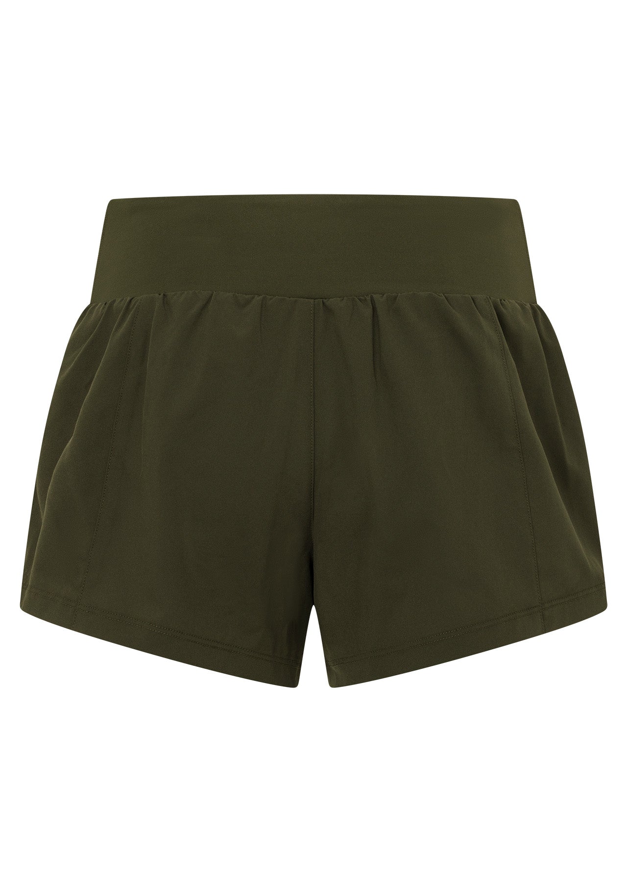Lorna Jane Amy Stretch & Stride Pocket Run Shorts - Luxury Green