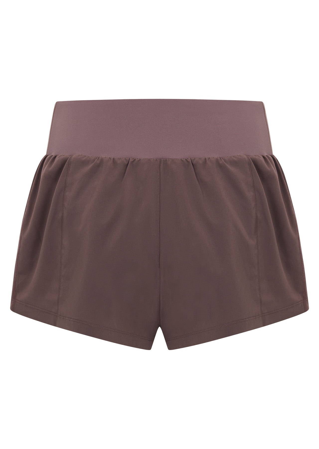 Lorna Jane Amy Stretch & Stride Pocket Run Shorts - Stone