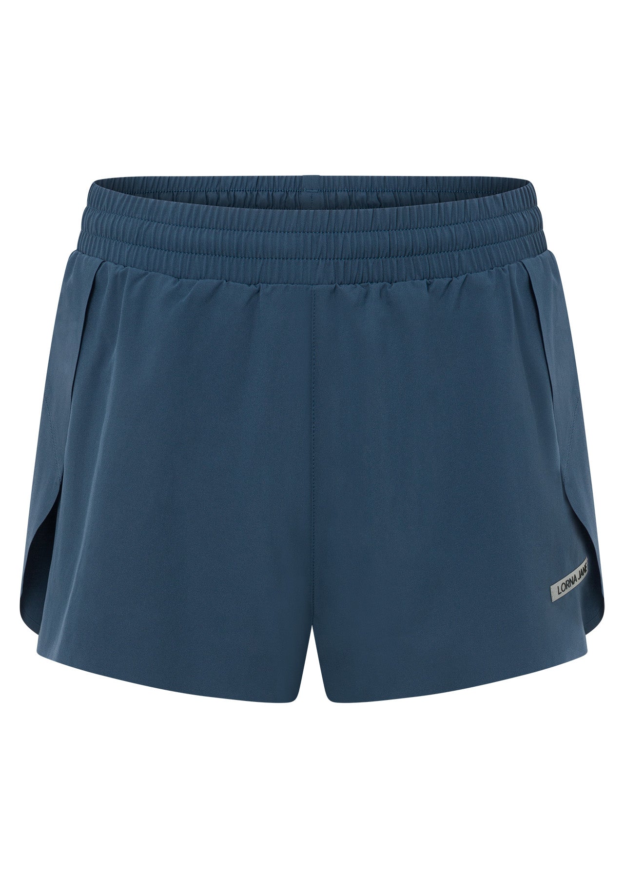 Lorna Jane Lightspeed Phone Pocket Run Shorts - Pale Indigo