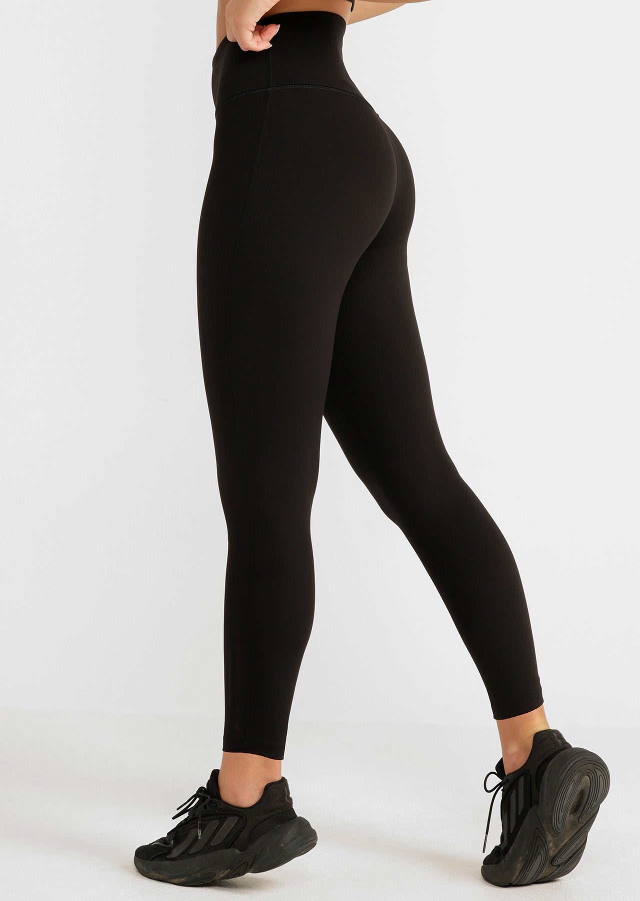 Lorna Jane Lotus Classic Ankle Biter Leggings - Black