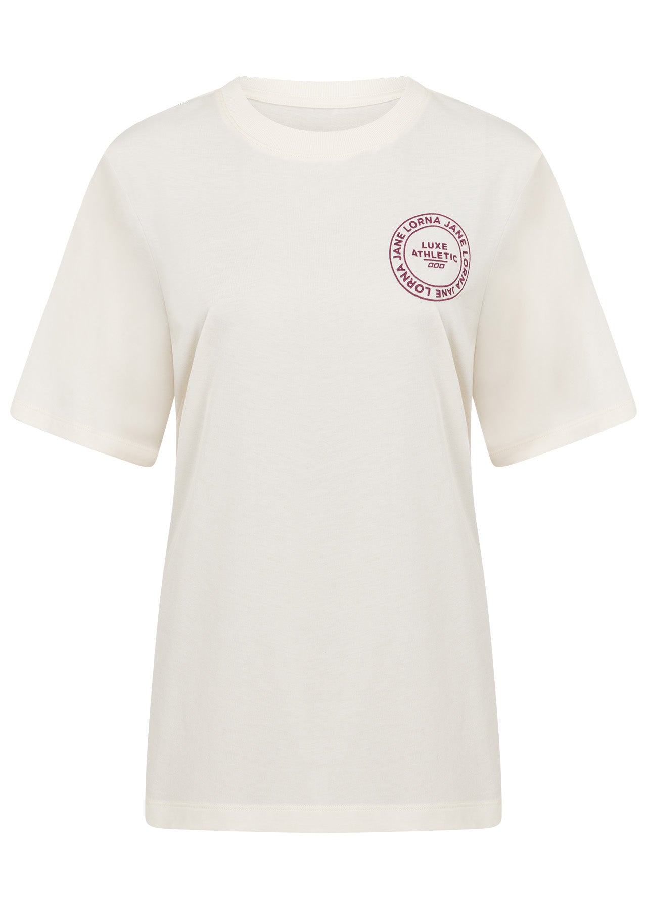 Lorna Jane Lotus Relaxed Tee - Cream