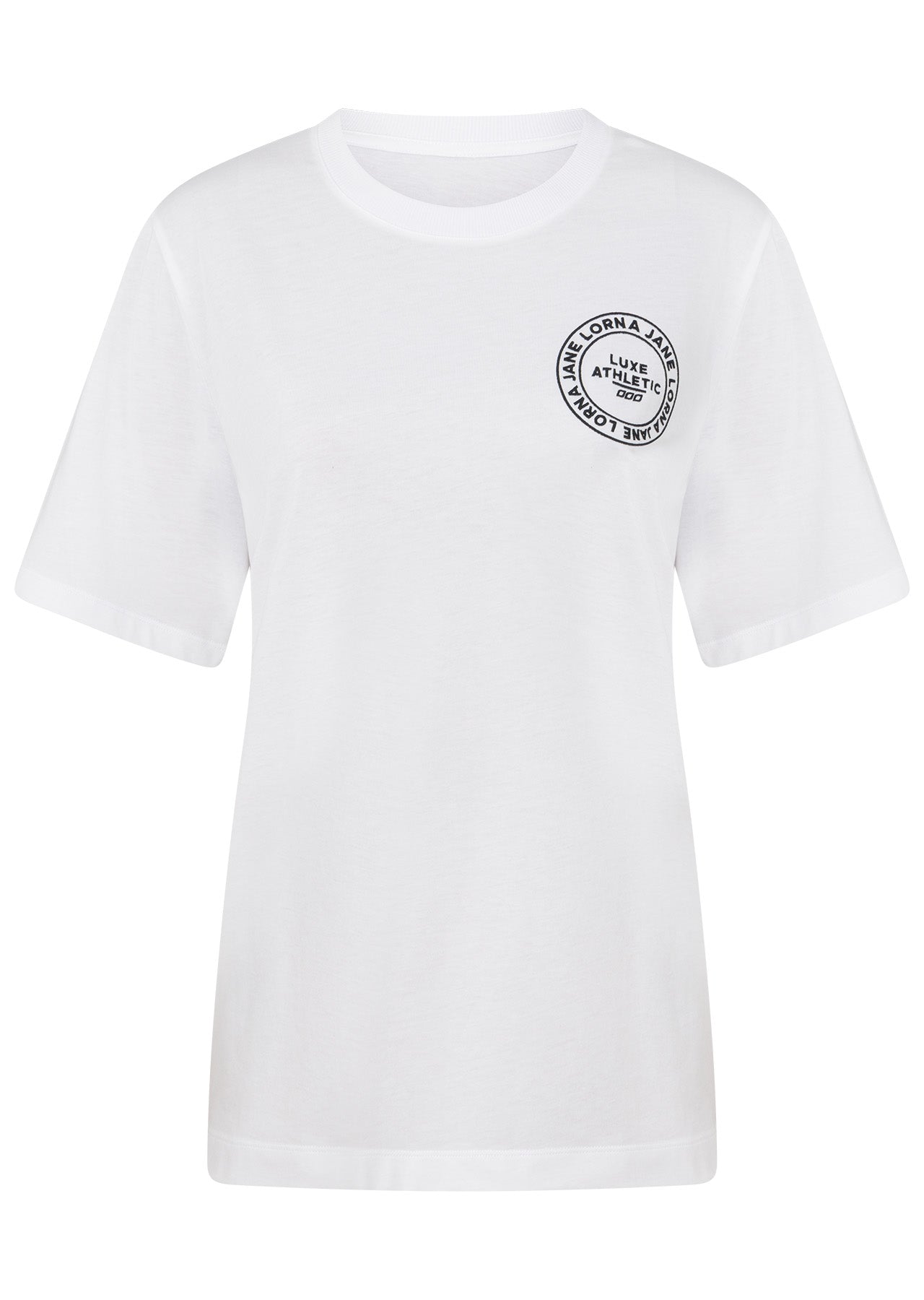 Lorna Jane Lotus Relaxed Tee - White