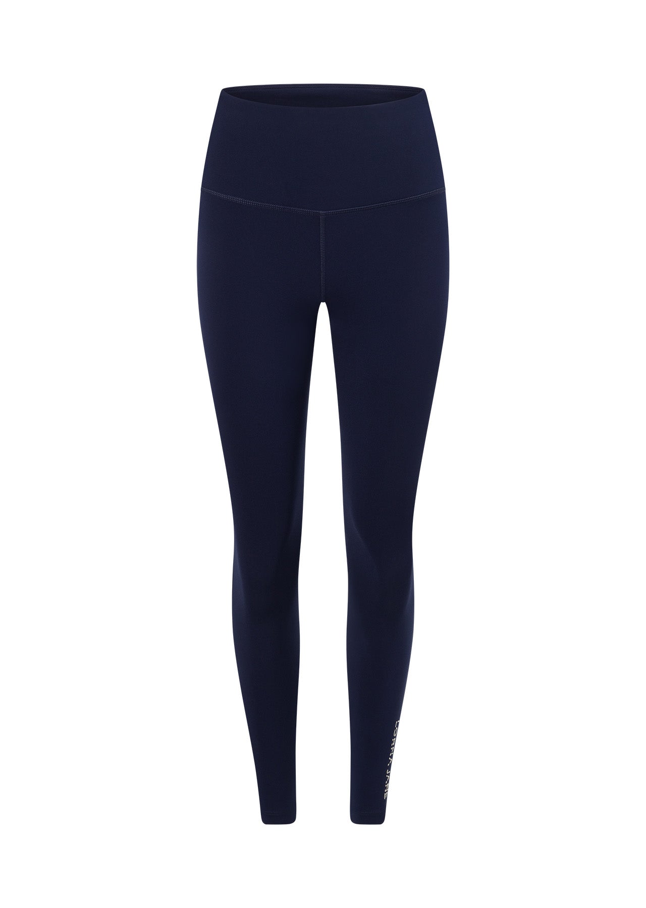 Lorna Jane Lotus No Chafe Phone Pocket Ankle Biter Leggings - French Navy